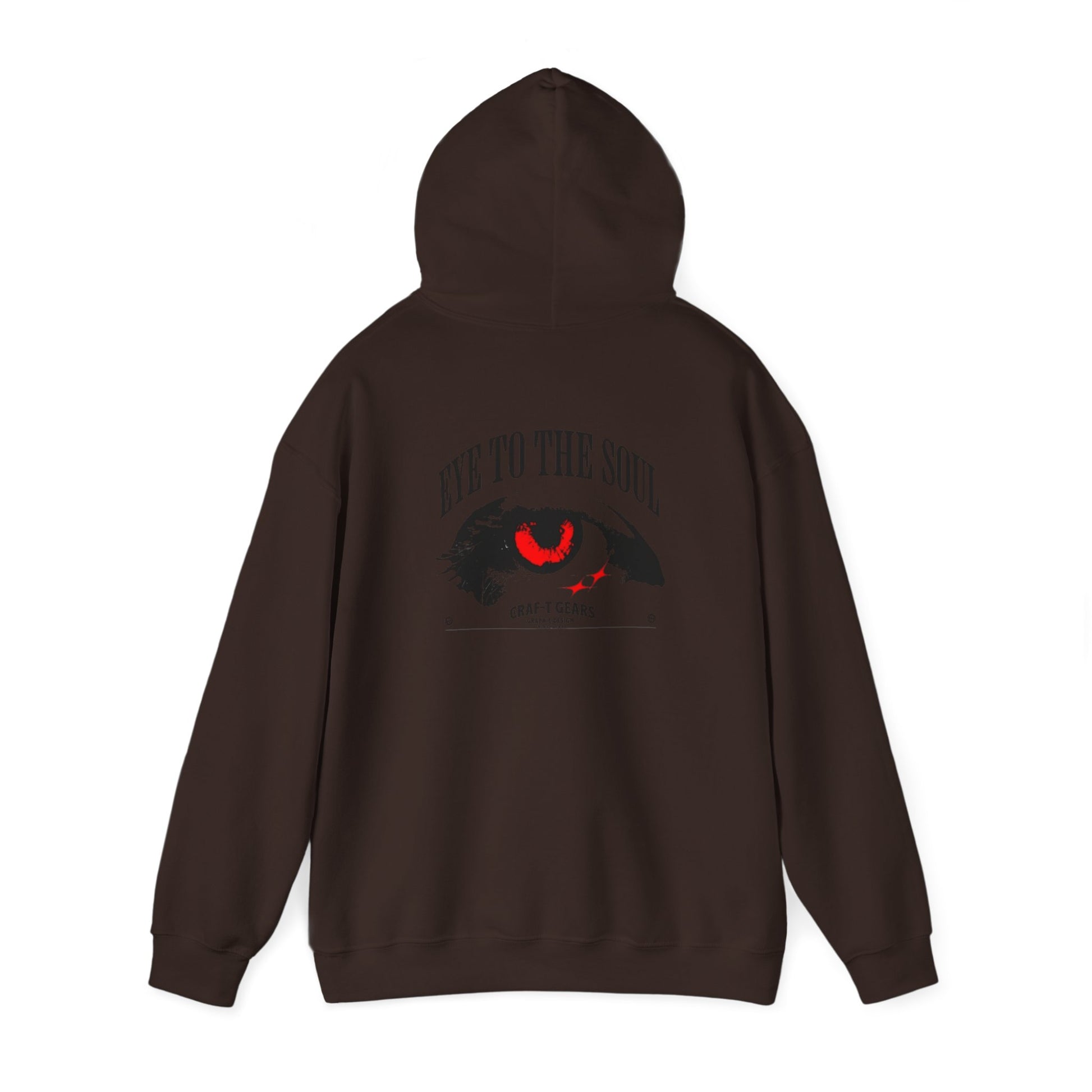 Men Heavy Blend™ Hooded Sweatshirt - 'The Eyes Tell a Story' Design