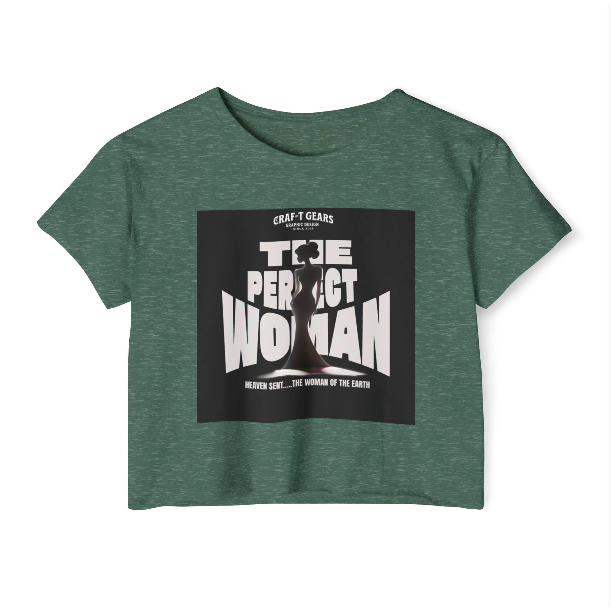 The Perfect Woman Festival Crop Top | Stylish Women's Apparel for Festivals & Celebrations