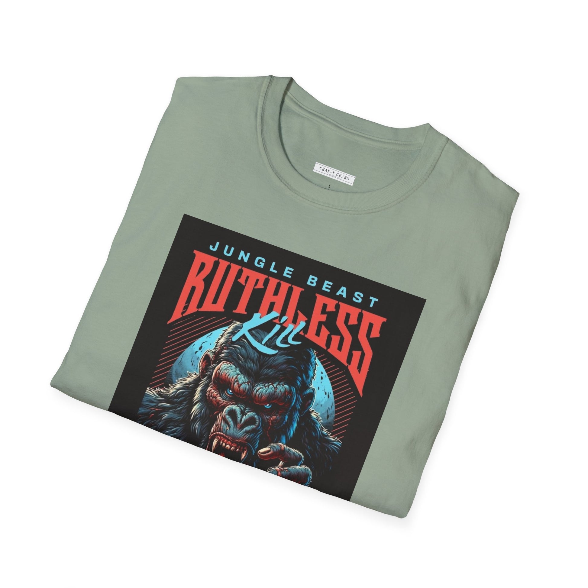Jungle Beast Graphic T-Shirt - Ruthless Kill Design