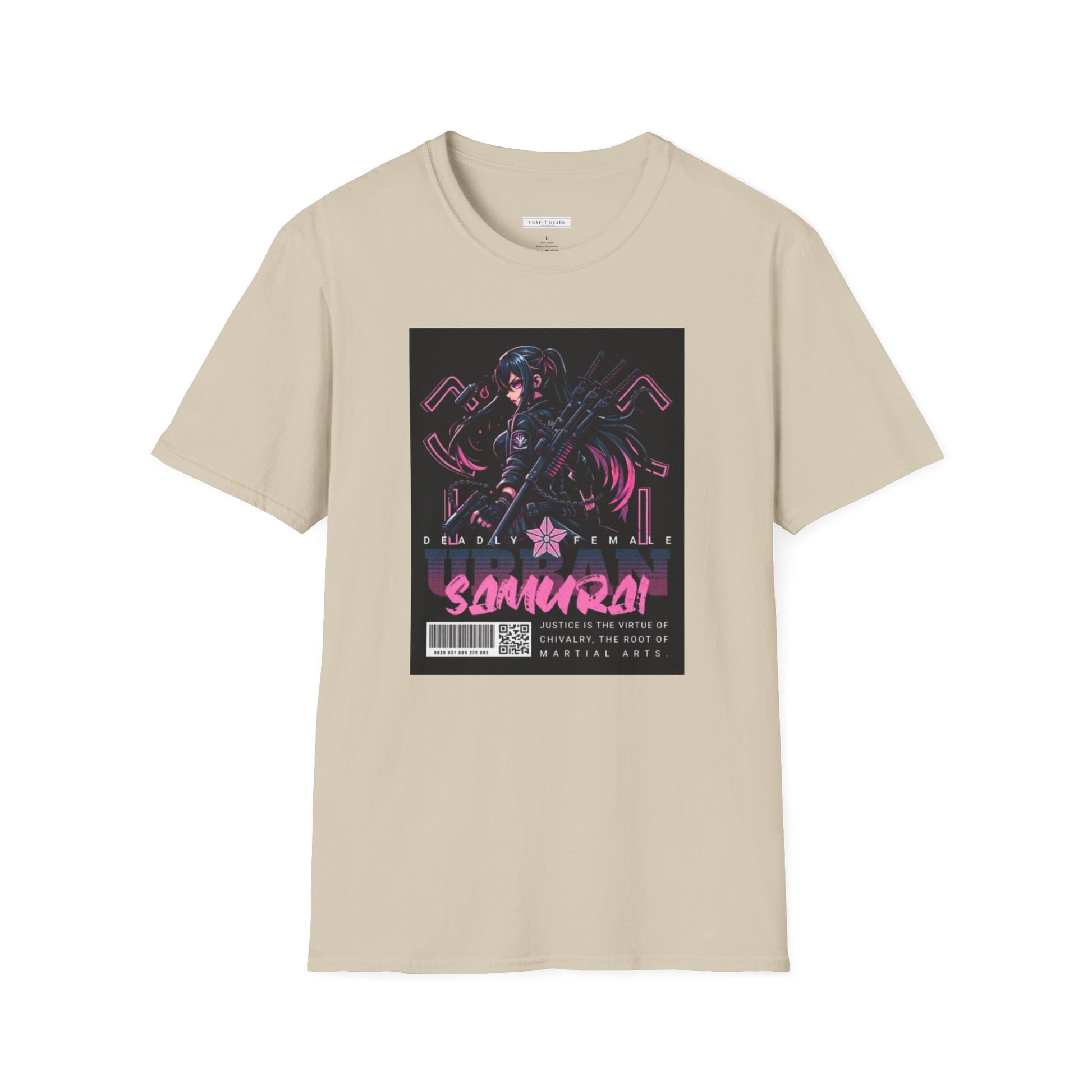 Samurai Vibe Women Softstyle T-Shirt - Perfect for Anime Lovers & Casual Wear