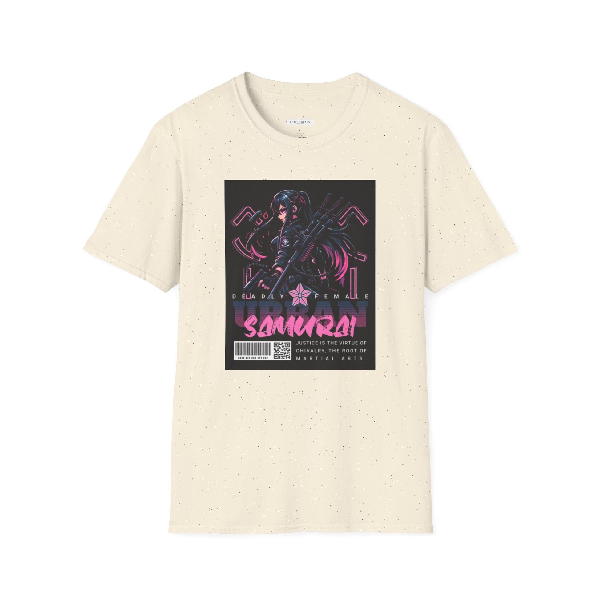 Samurai Vibe Women Softstyle T-Shirt - Perfect for Anime Lovers & Casual Wear