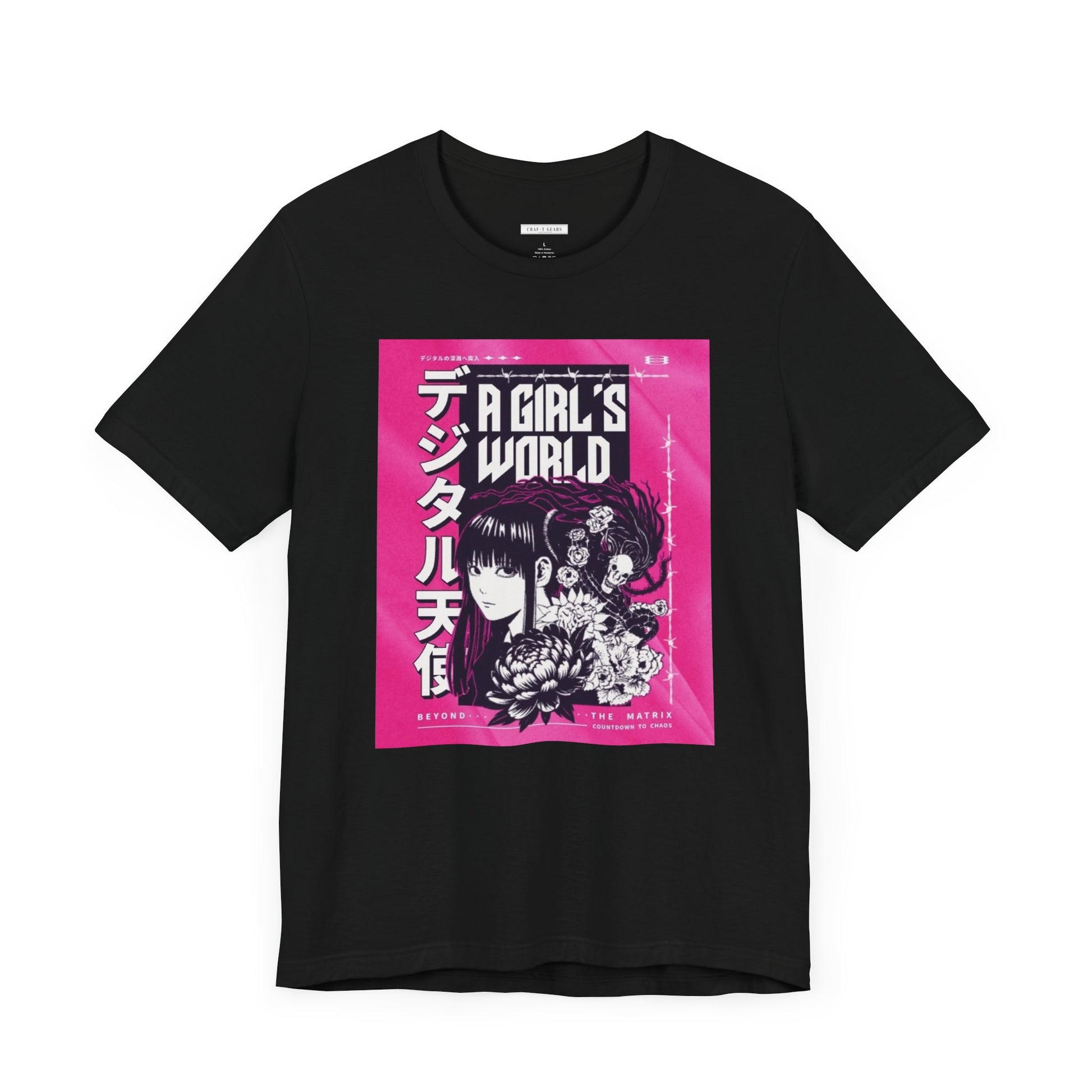 A Girl's World Graphic Tee - Women Short Sleeve T-Shirt