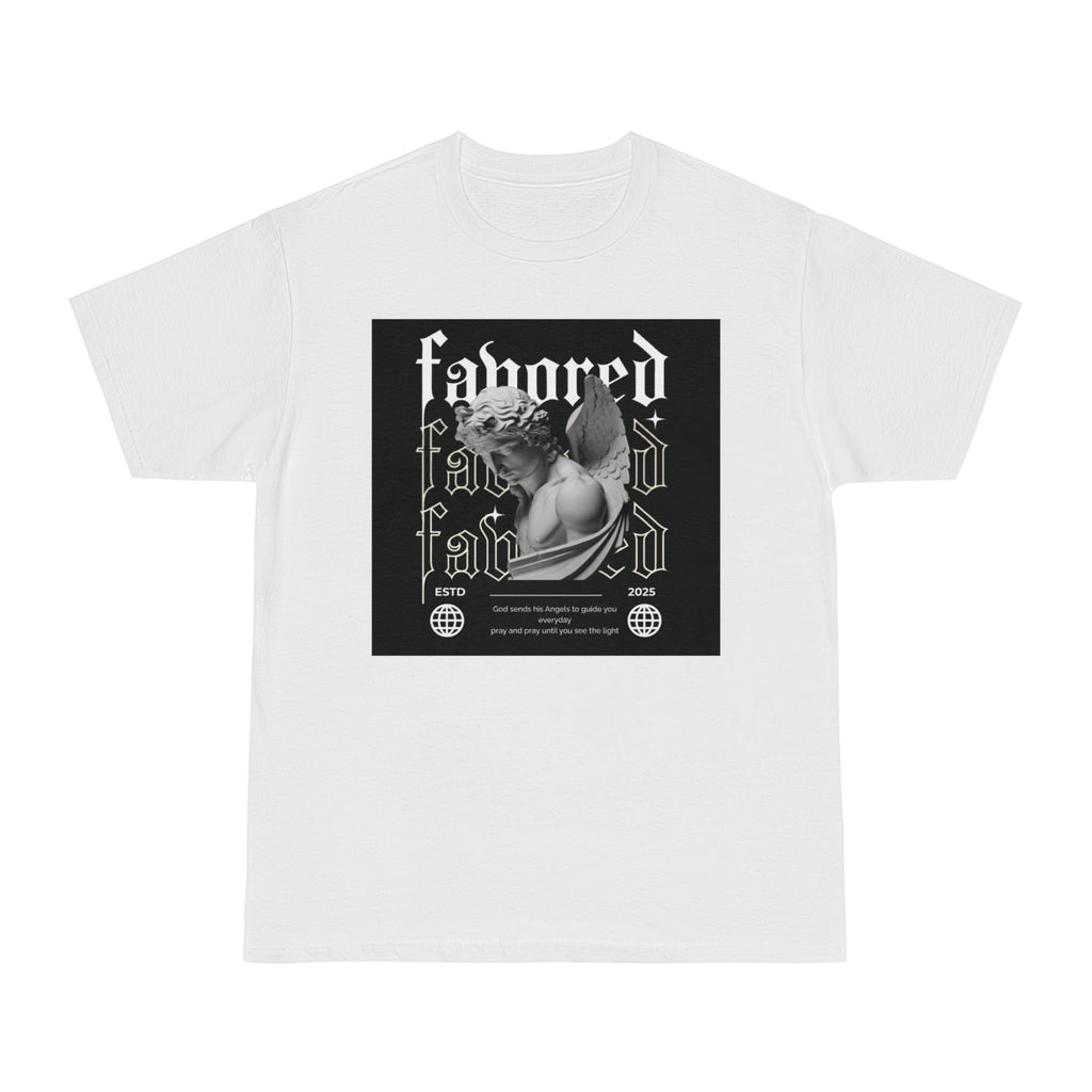 Favored Male Graphic T-Shirt - Stylish and Inspirational Apparel