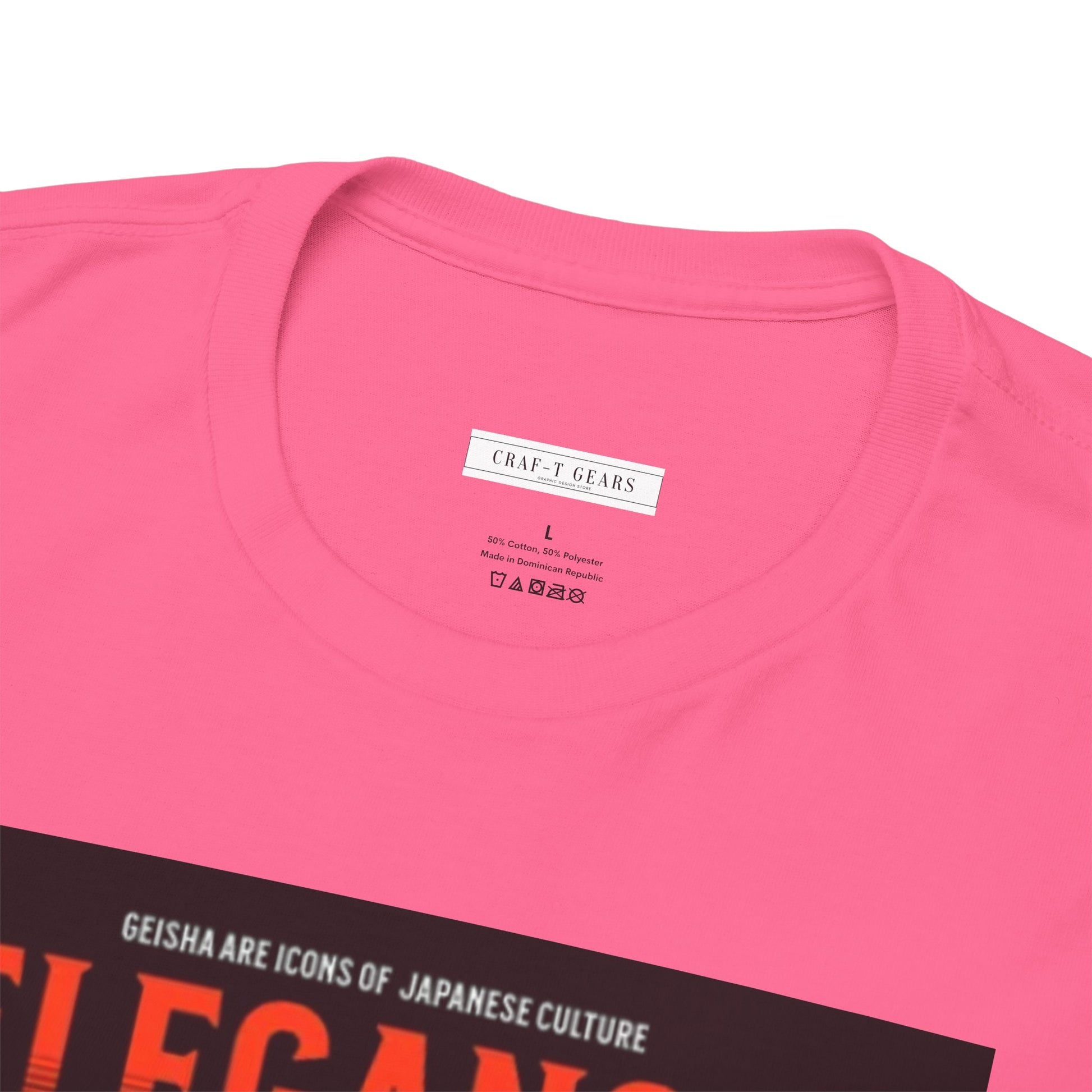 Women Heavy Cotton Tee - Japanese Elegance Graphic Shirt