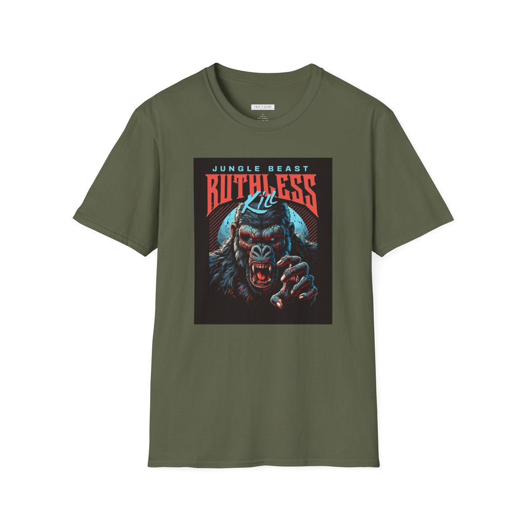 Jungle Beast Graphic T-Shirt - Ruthless Kill Design