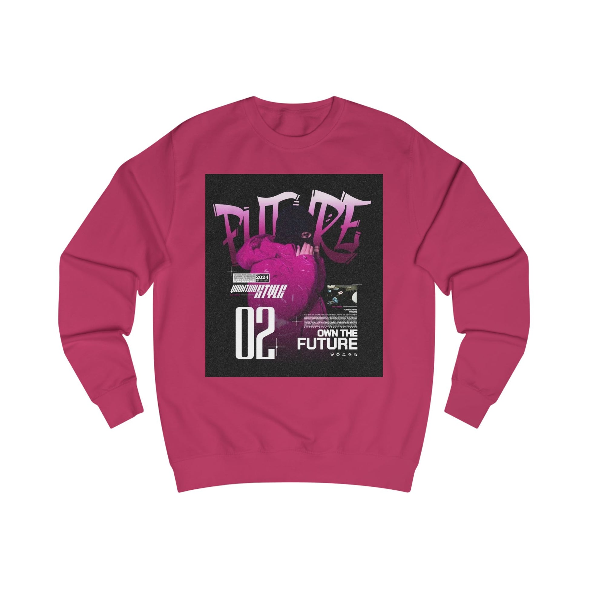 Future Vibes Men's Sweatshirt - Own the Future Graphic Pullover