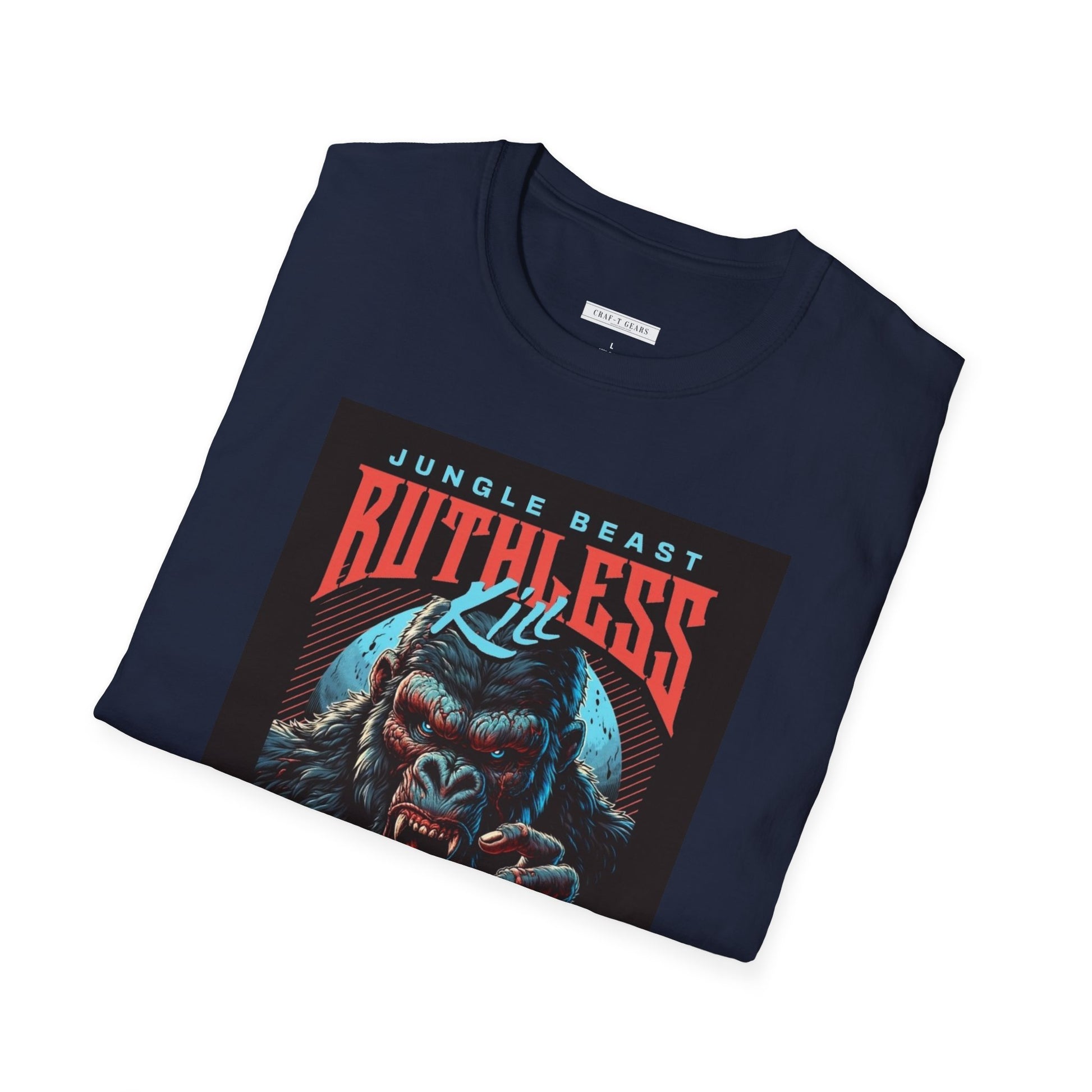 Jungle Beast Graphic T-Shirt - Ruthless Kill Design