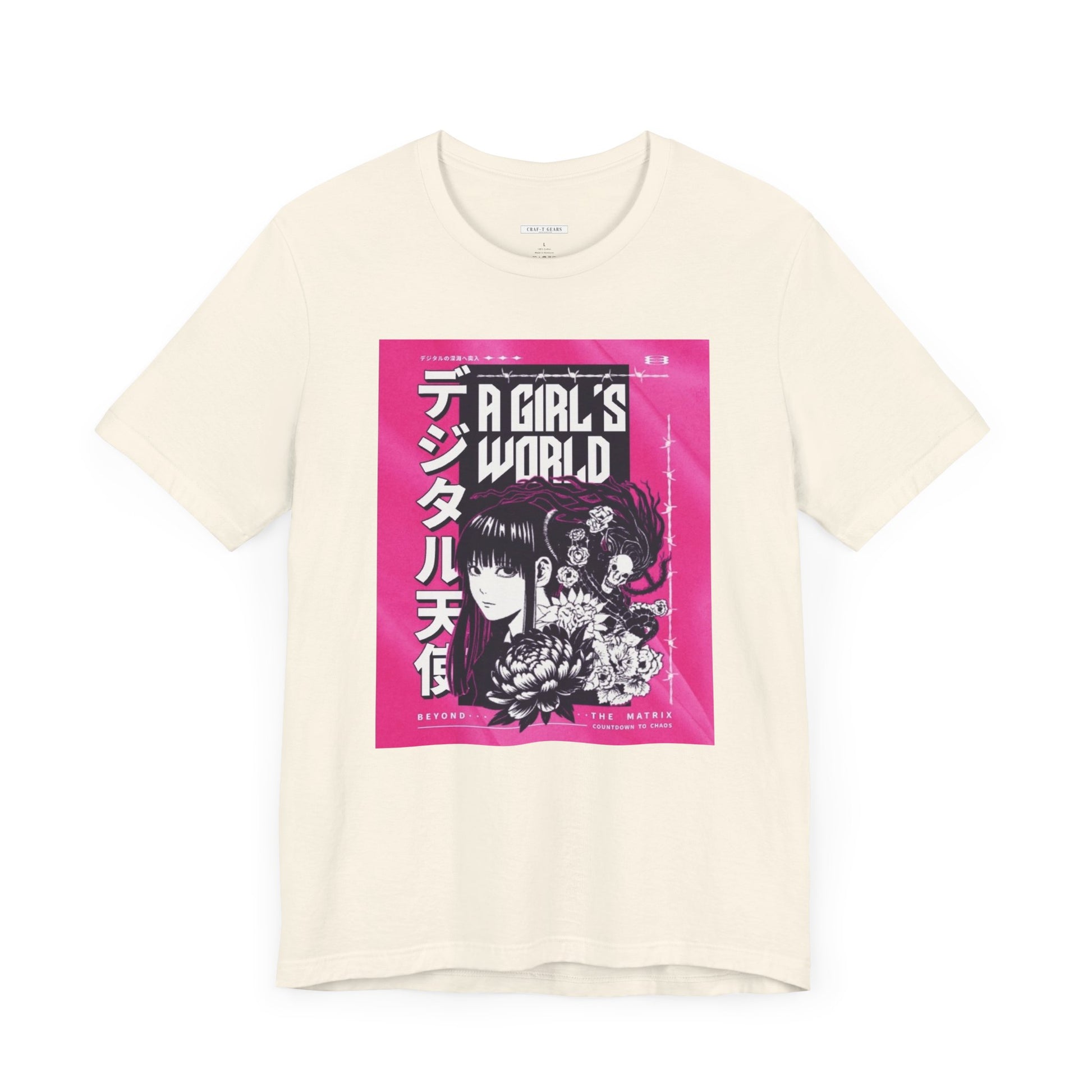 A Girl's World Graphic Tee - Women Short Sleeve T-Shirt