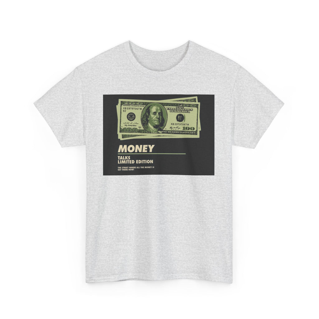 Limited Edition Money Graphic Male Heavy Cotton Tee
