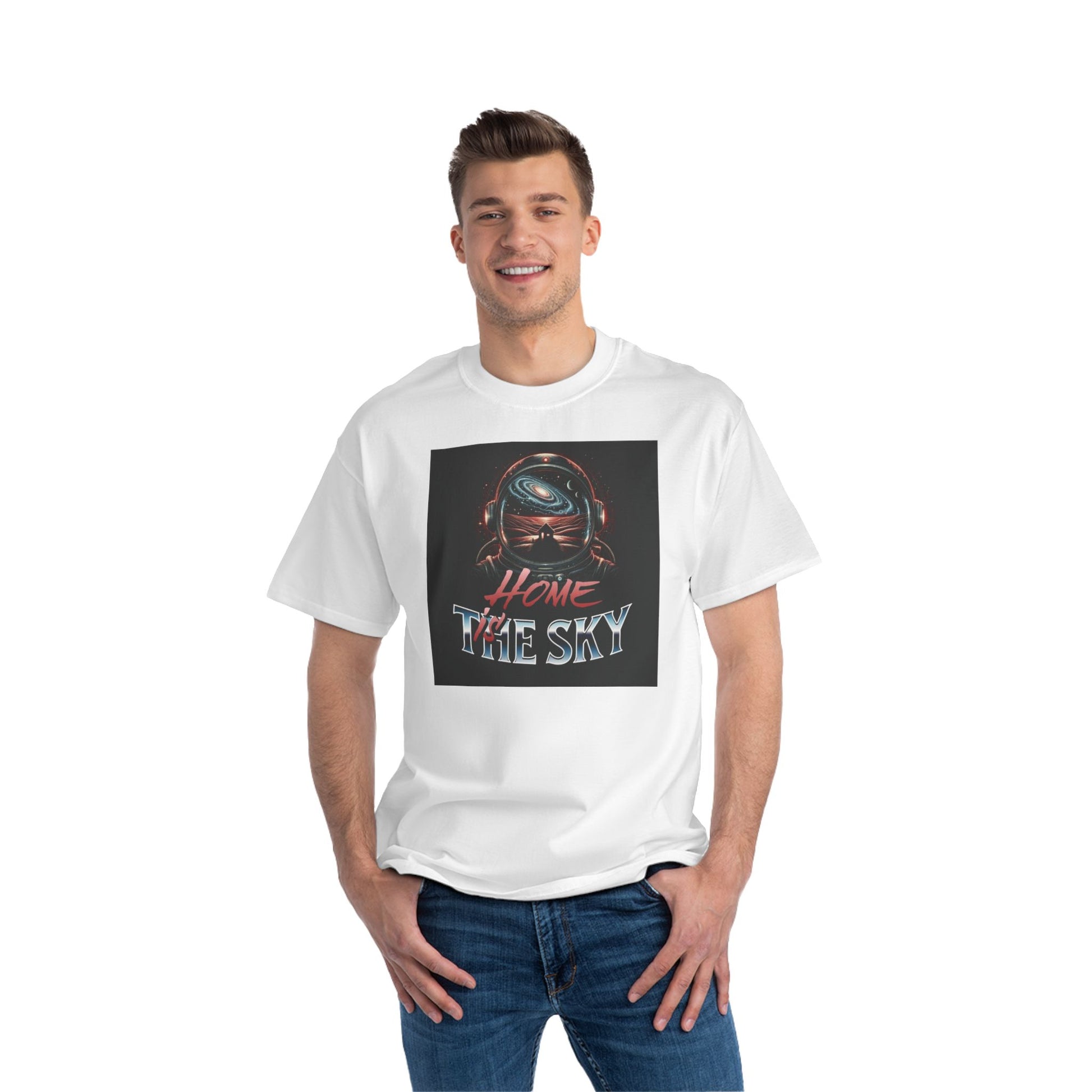 Home in the Sky Graphic Tee - Beefy-T® Short Sleeve T-Shirt