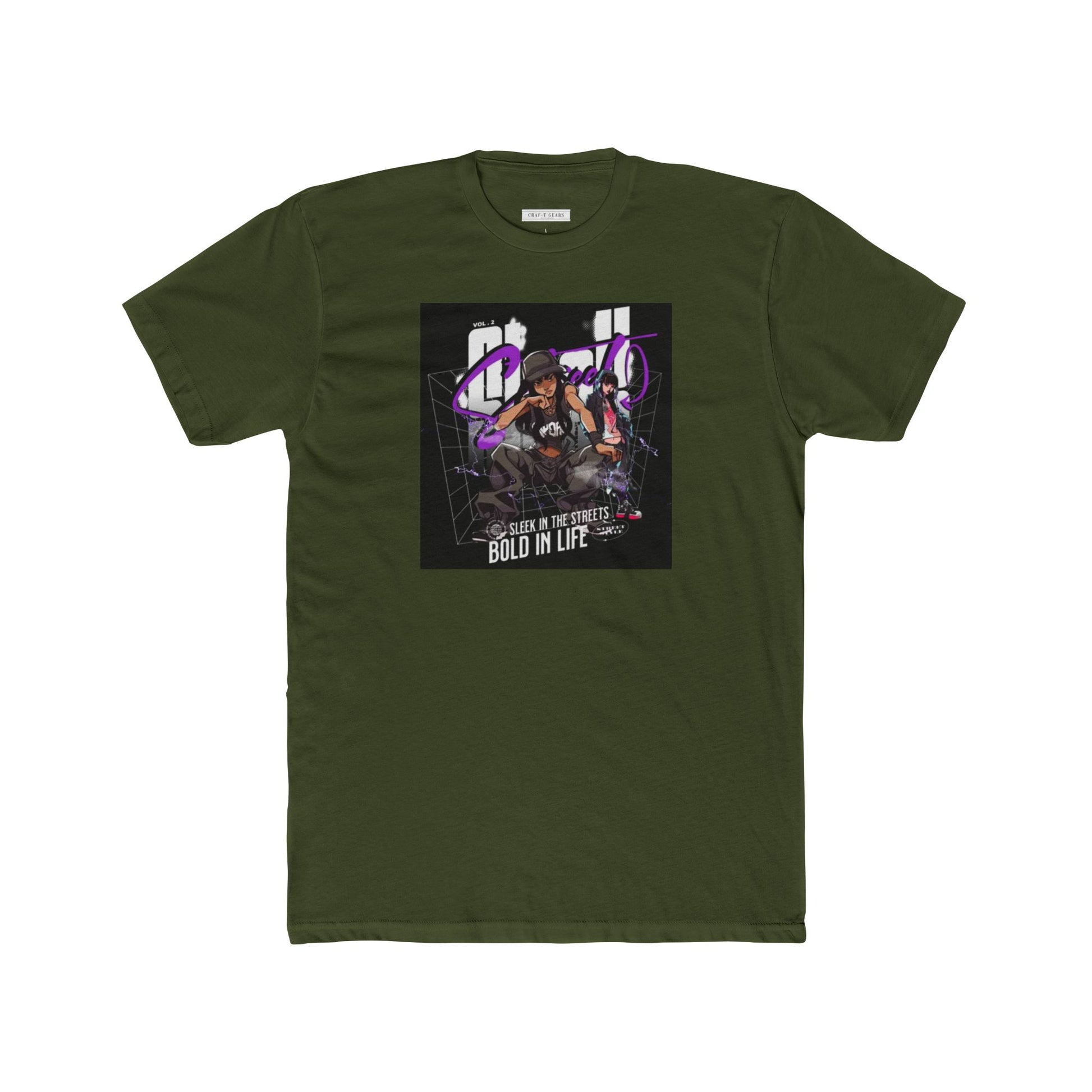 Bold in Life Women Cotton Crew Tee - Streetwear Graphic T-Shirt