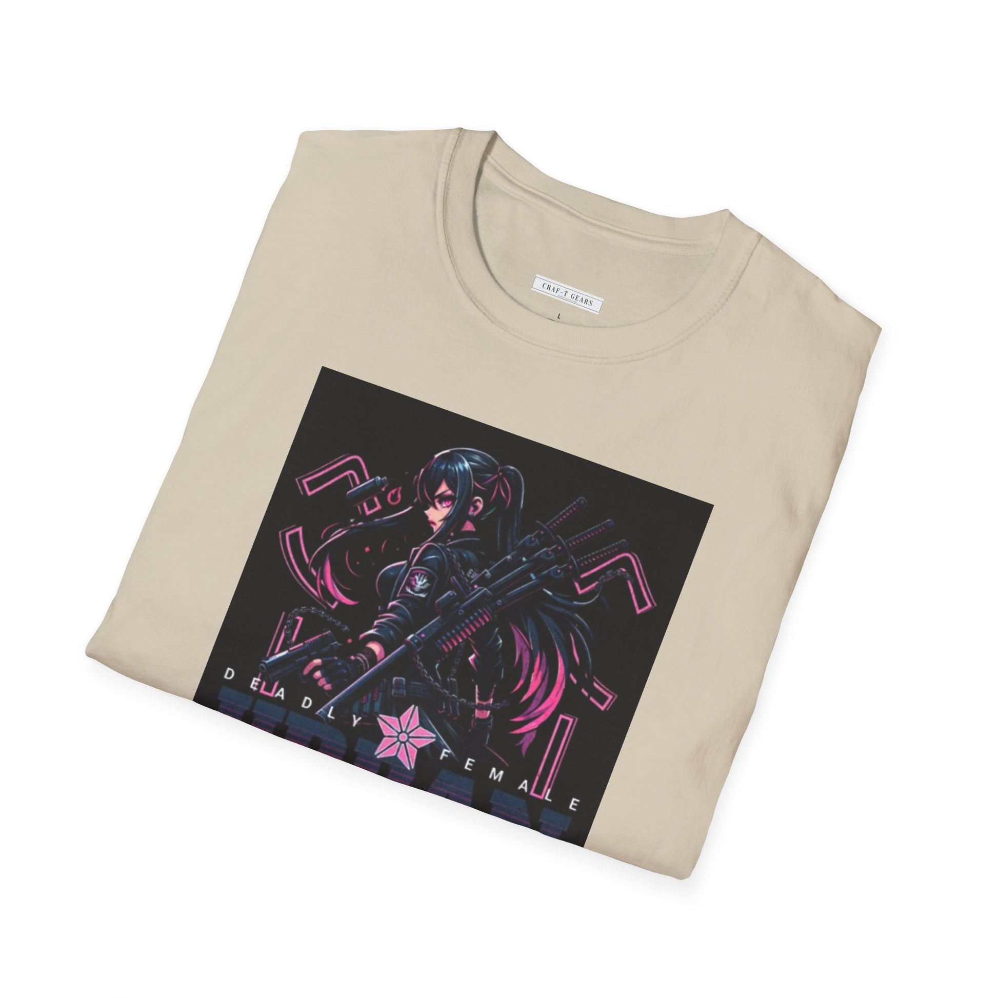 Samurai Vibe Women Softstyle T-Shirt - Perfect for Anime Lovers & Casual Wear
