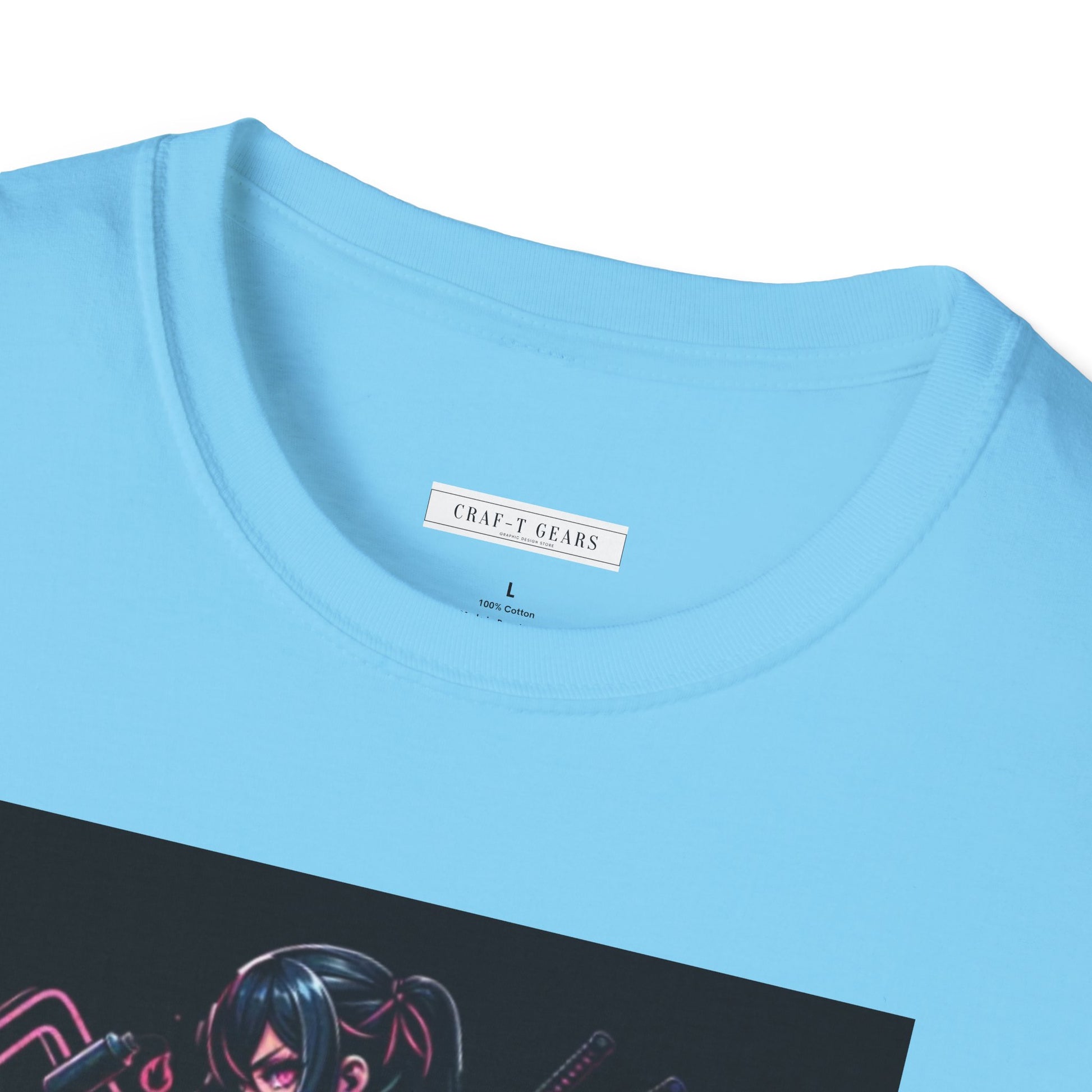 Samurai Vibe Women Softstyle T-Shirt - Perfect for Anime Lovers & Casual Wear