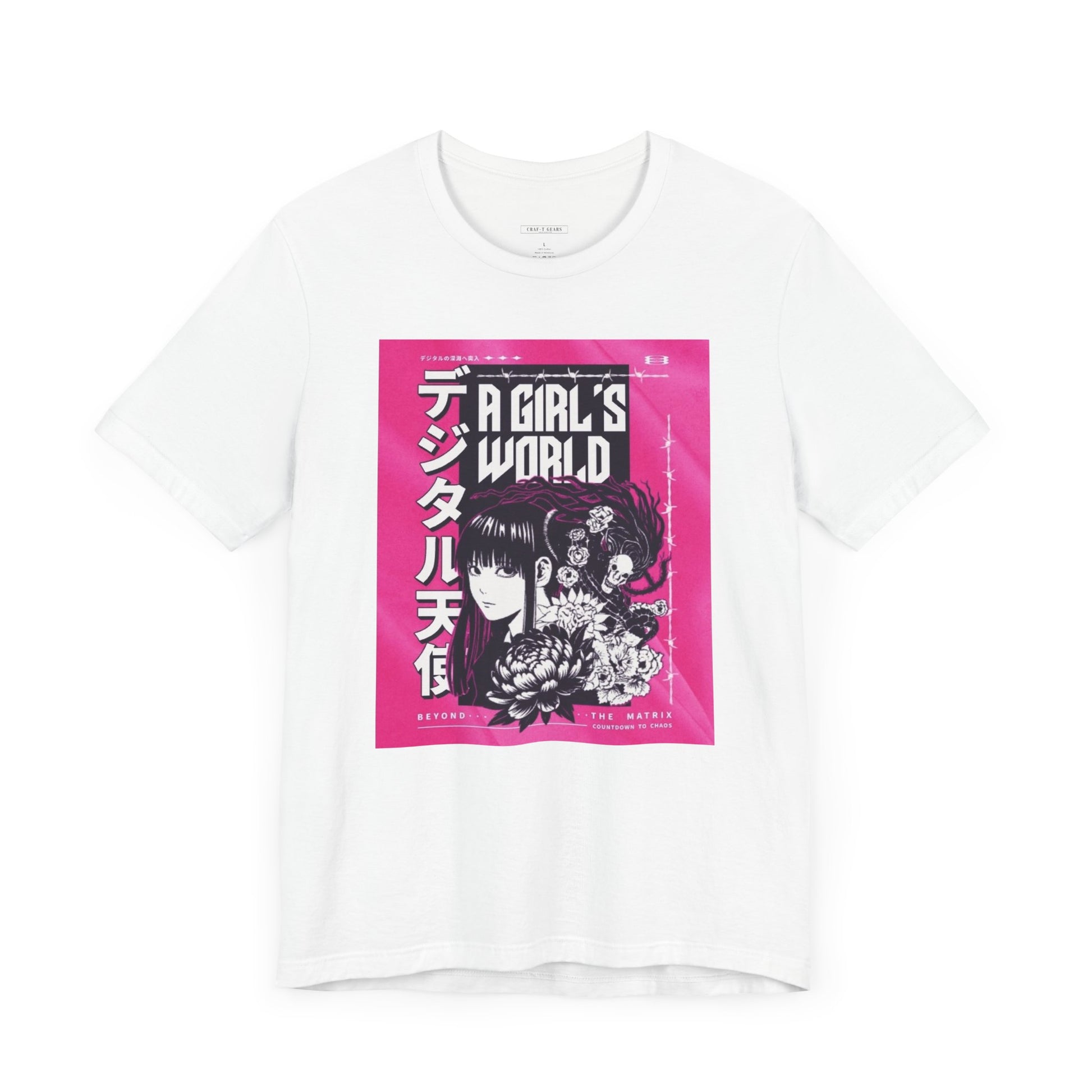 A Girl's World Graphic Tee - Women Short Sleeve T-Shirt