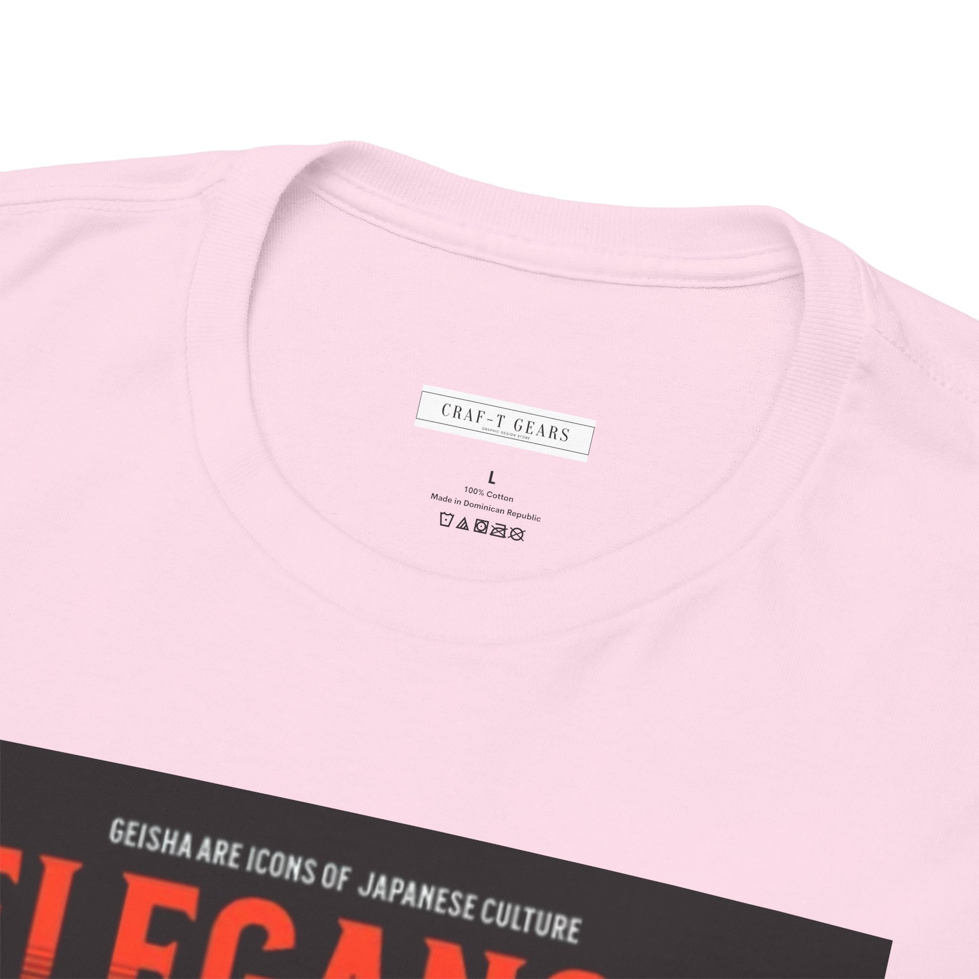 Women Heavy Cotton Tee - Japanese Elegance Graphic Shirt