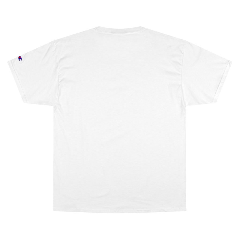 Champion Graphic Tee - Edgy Flame Design, Perfect for Streetwear Lovers