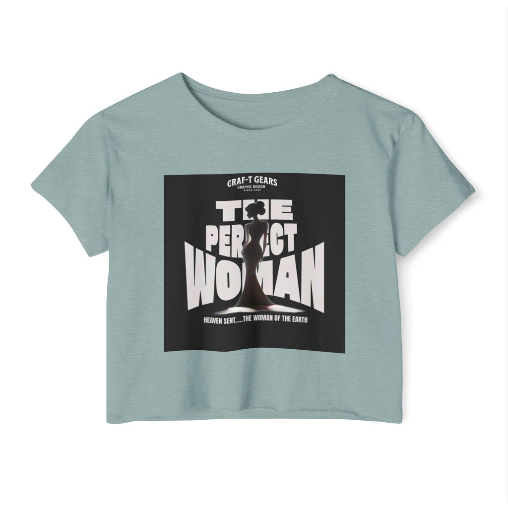 The Perfect Woman Festival Crop Top | Stylish Women's Apparel for Festivals & Celebrations