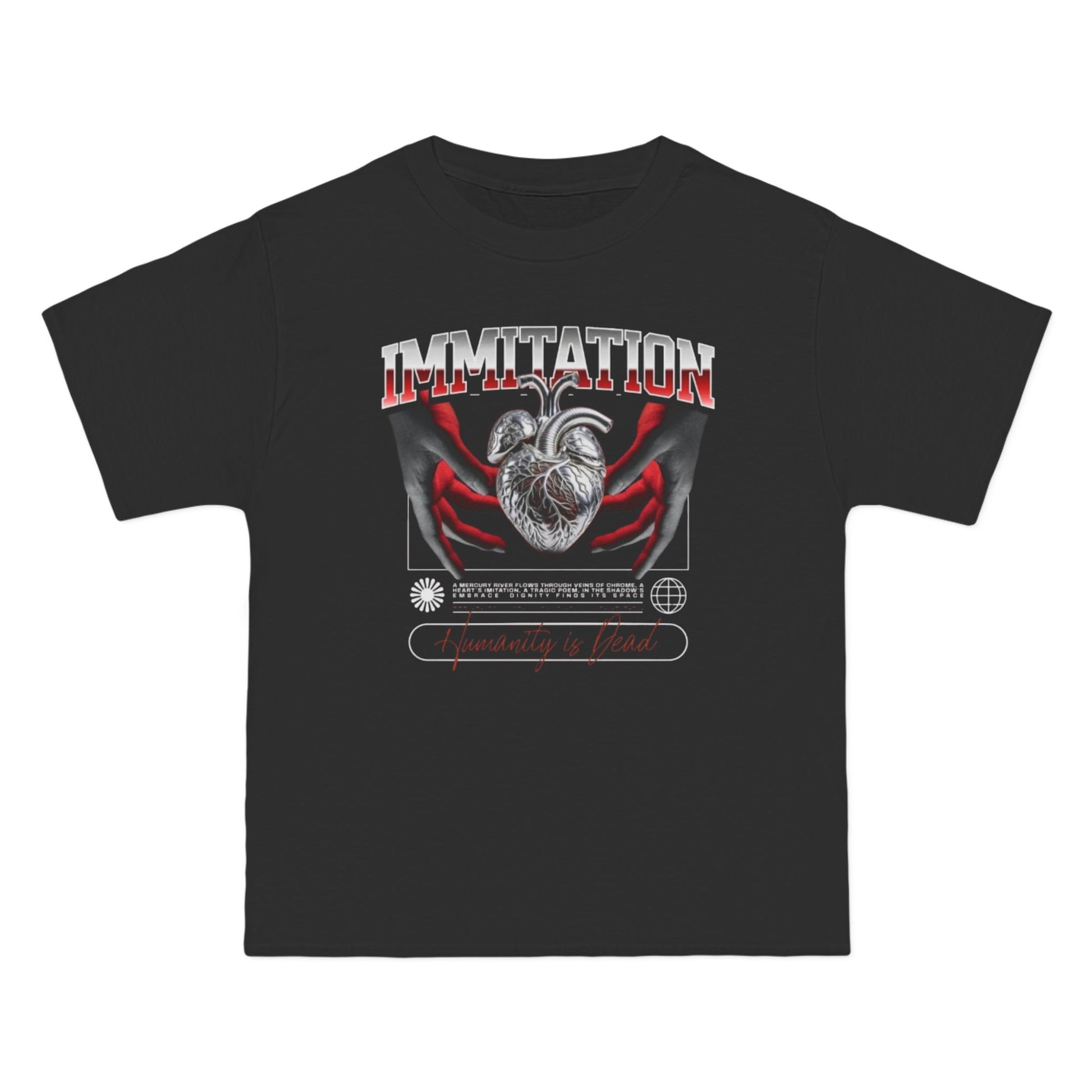 Imitation is Dead  Men's T-Shirt, Edgy Graphic Tee, Gothic Short Sleeve, Alternative Fashion Wear, Gift for Him, Streetwear Outfit