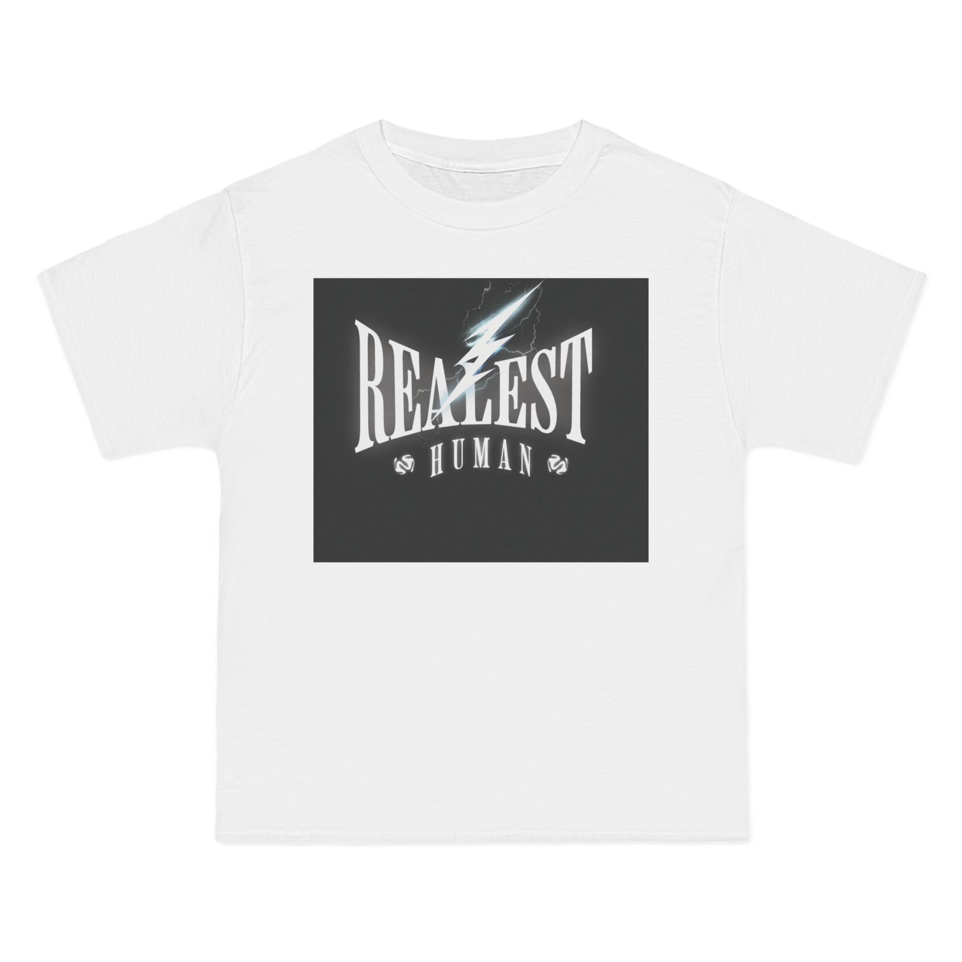 Realest Human Short-Sleeve T-Shirt - Motivational Graphic Tee