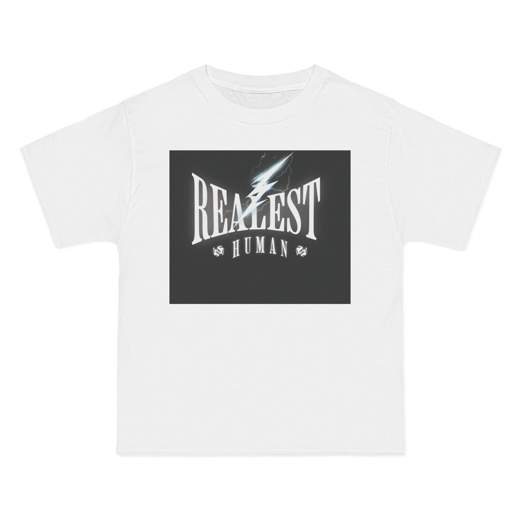 Realest Human Short-Sleeve T-Shirt - Motivational Graphic Tee