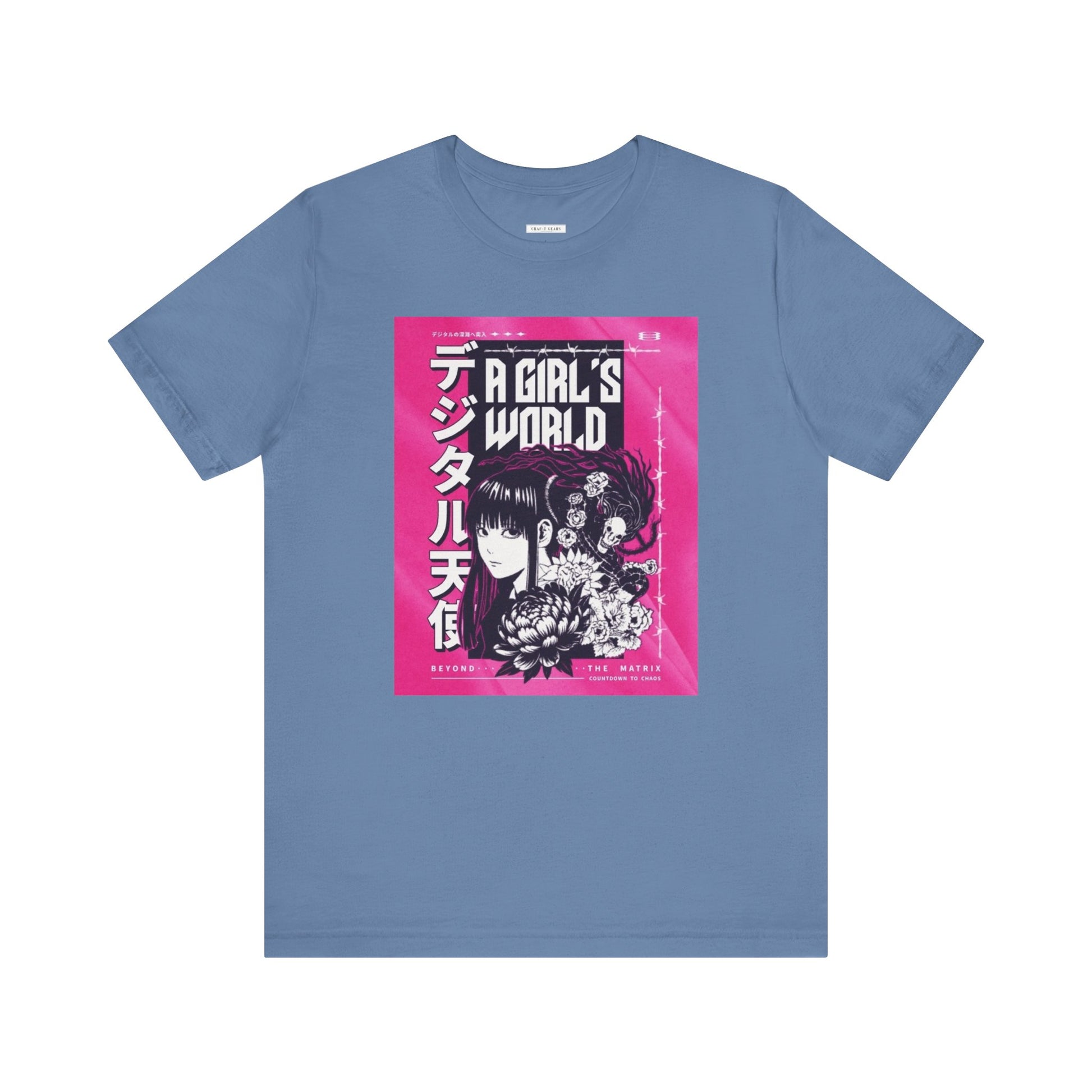 A Girl's World Graphic Tee - Women Short Sleeve T-Shirt