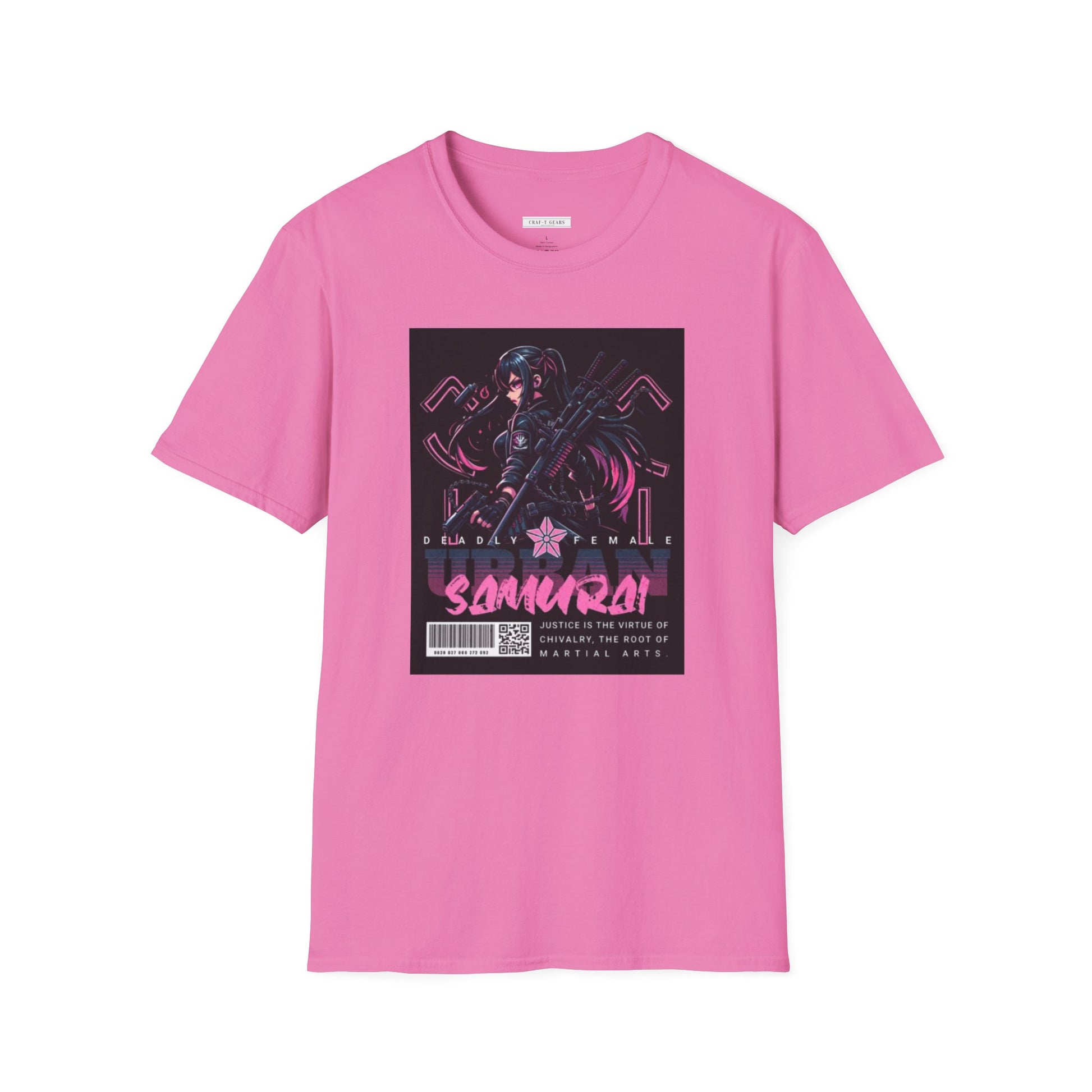 Samurai Vibe Women Softstyle T-Shirt - Perfect for Anime Lovers & Casual Wear