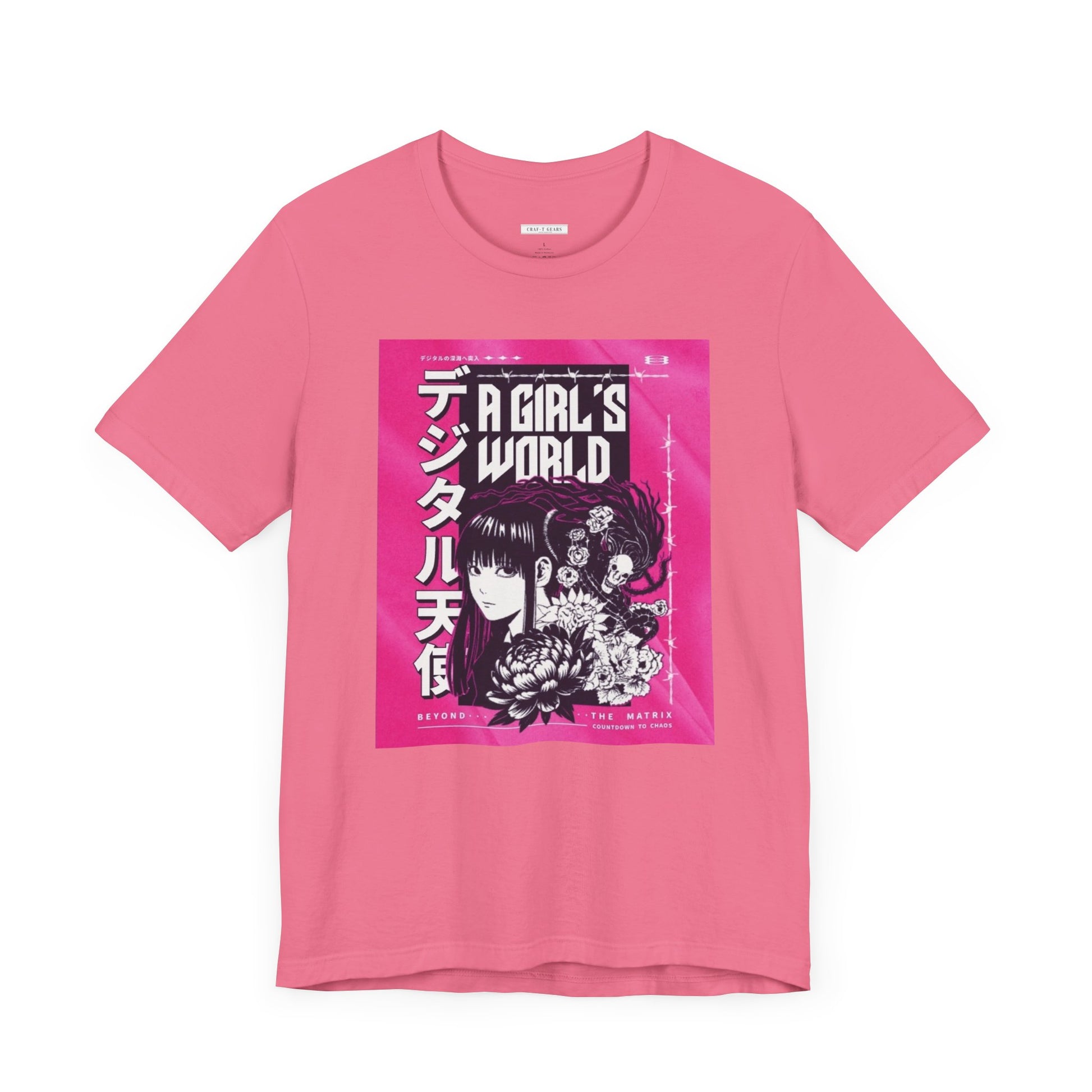 A Girl's World Graphic Tee - Women Short Sleeve T-Shirt