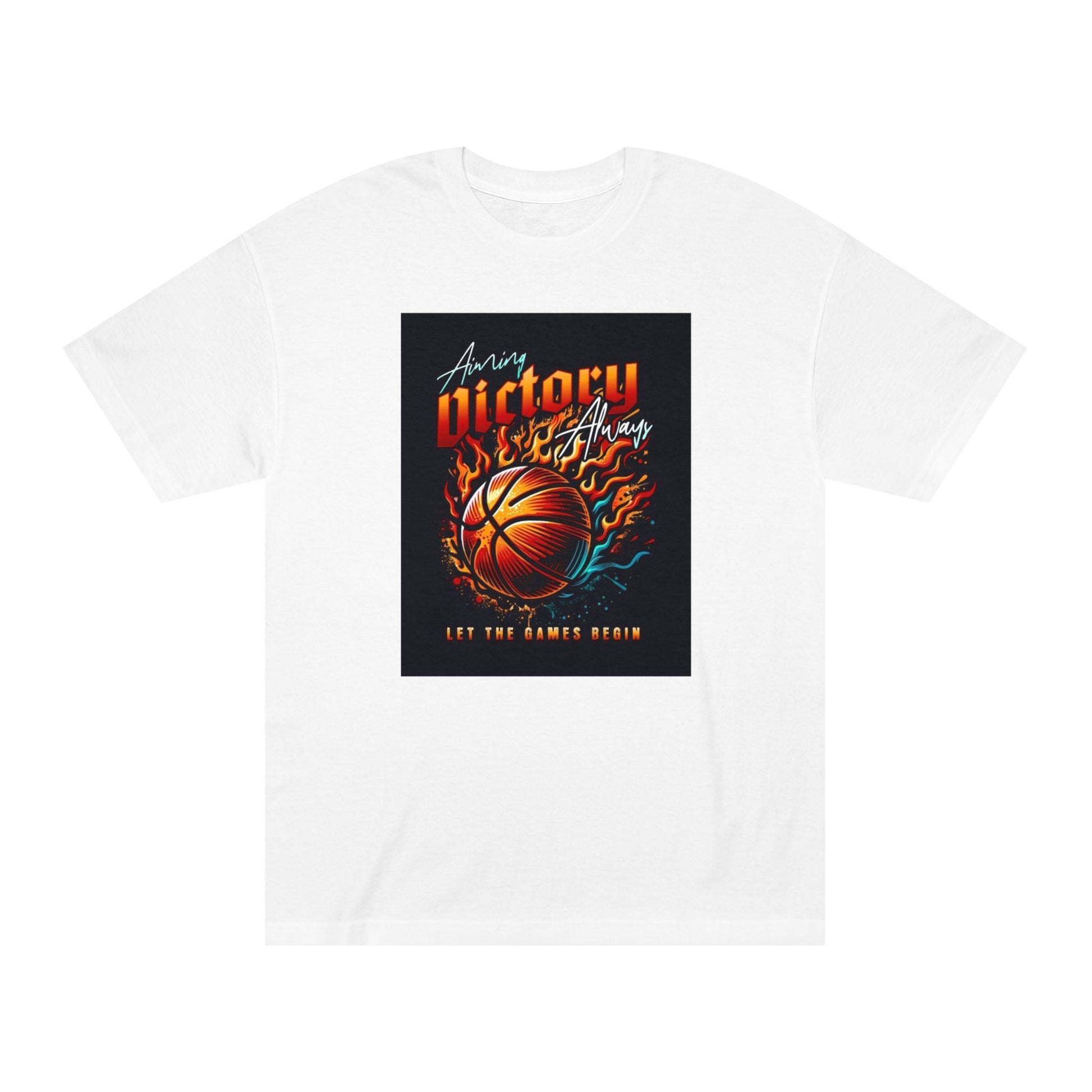 Victory Always Men's Classic Tee - Perfect for Basketball Fans