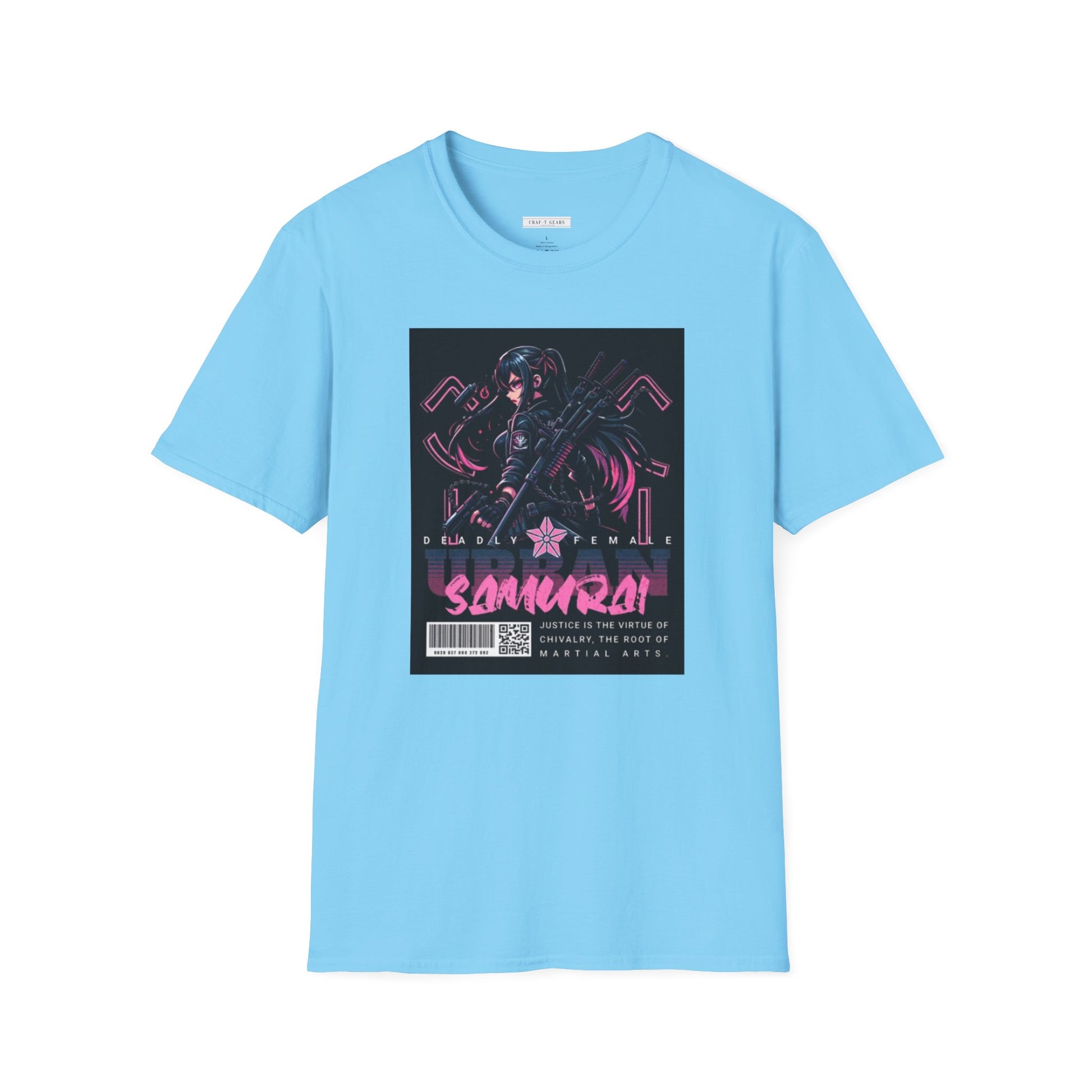 Samurai Vibe Women Softstyle T-Shirt - Perfect for Anime Lovers & Casual Wear