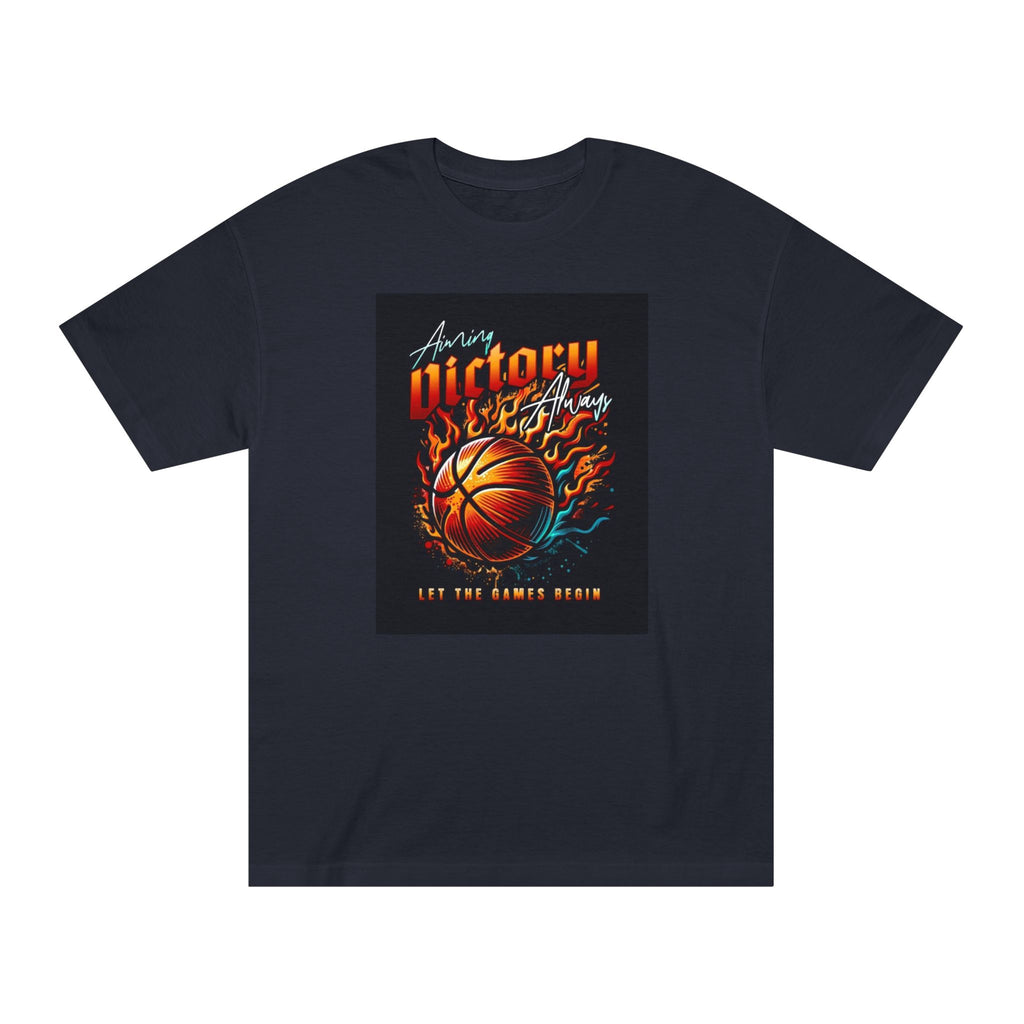 Victory Always Men's Classic Tee - Perfect for Basketball Fans