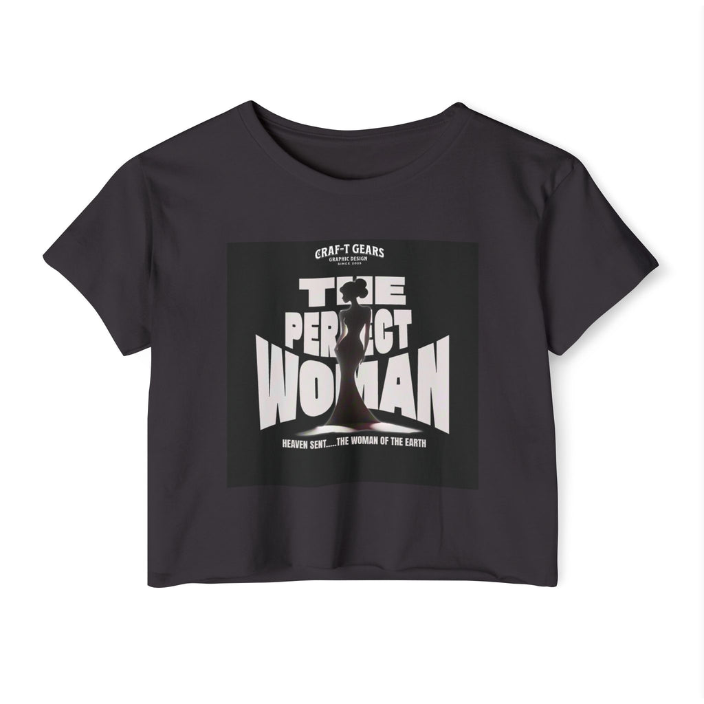 The Perfect Woman Festival Crop Top | Stylish Women's Apparel for Festivals & Celebrations