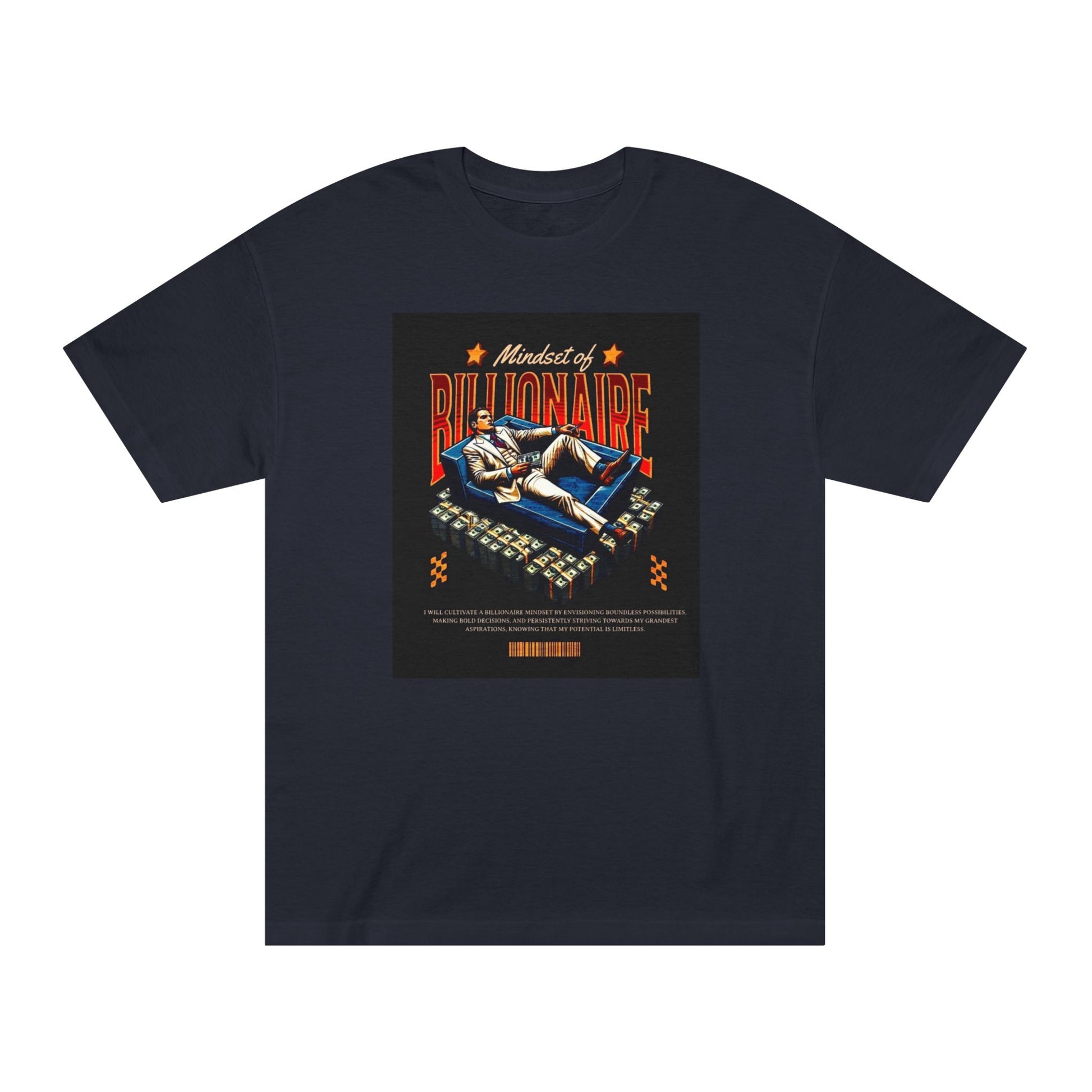 Mindset of Billionaire Unisex Classic Tee - Motivational Graphic T-Shirt