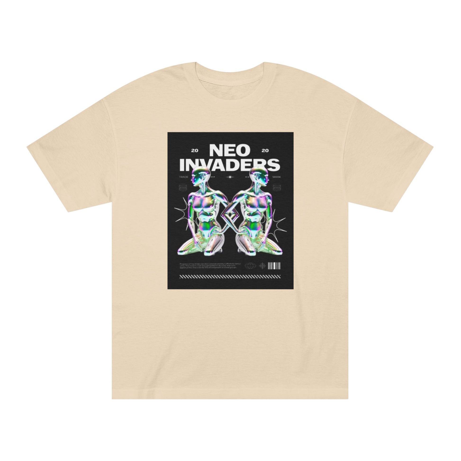 Women Classic Tee - Neo Invaders Graphic Tee - Trendy and Bold Streetwear