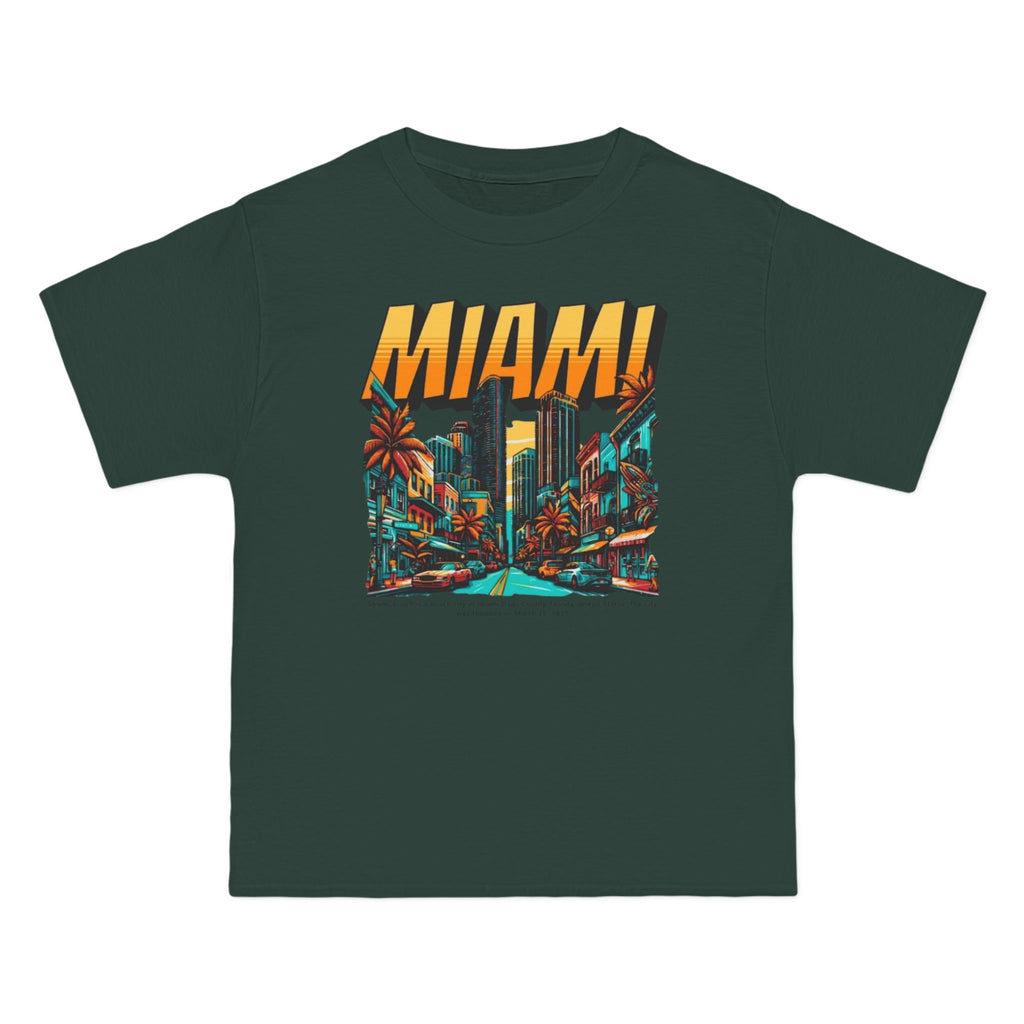 Miami Vintage Graphic T-Shirt - Perfect for Summer Adventures