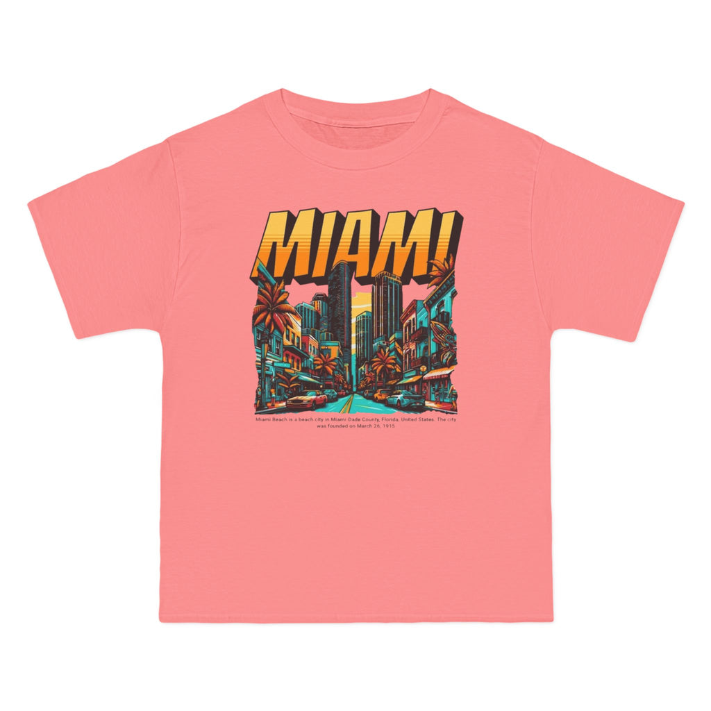 Miami Vintage Graphic T-Shirt - Perfect for Summer Adventures
