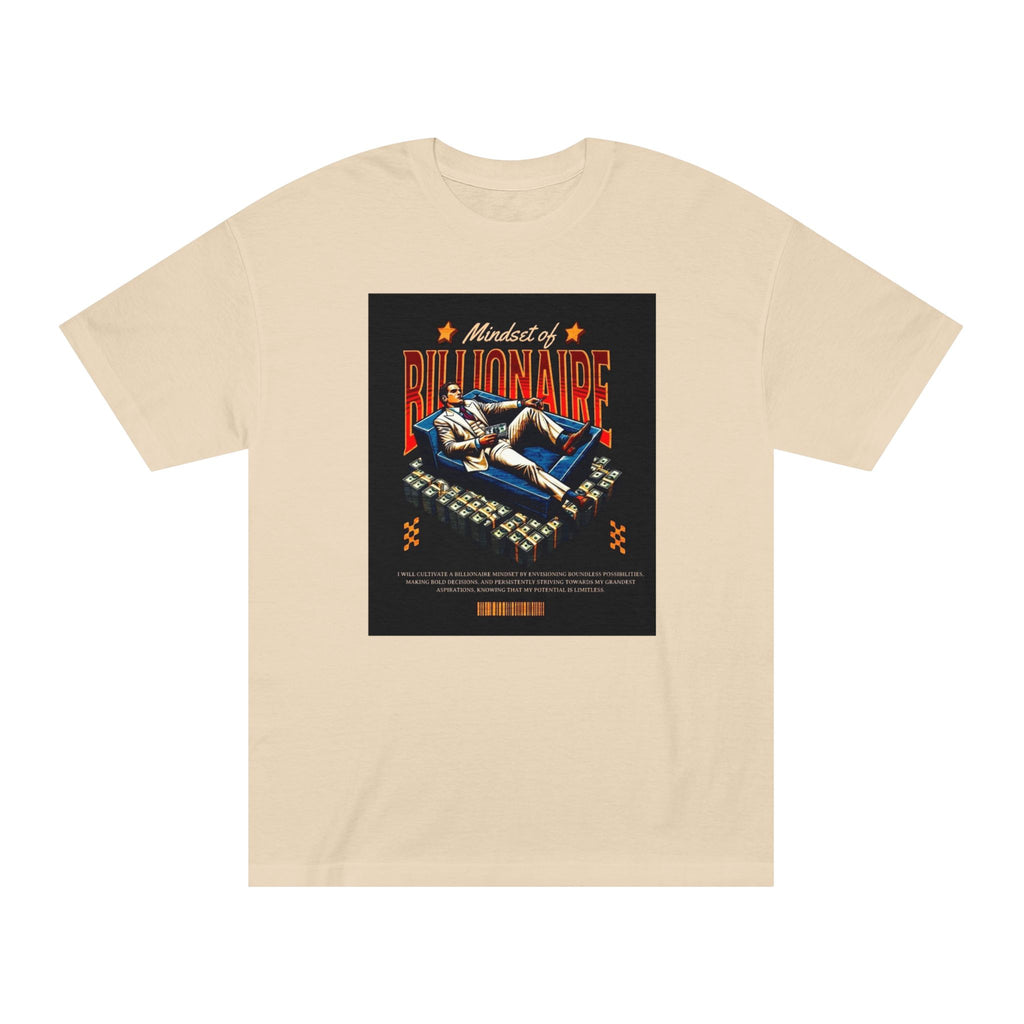 Mindset of Billionaire Unisex Classic Tee - Motivational Graphic T-Shirt