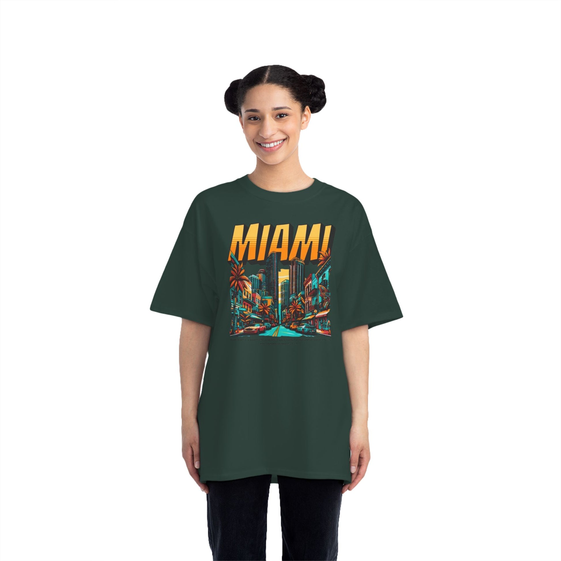 Miami Vintage Graphic T-Shirt - Perfect for Summer Adventures