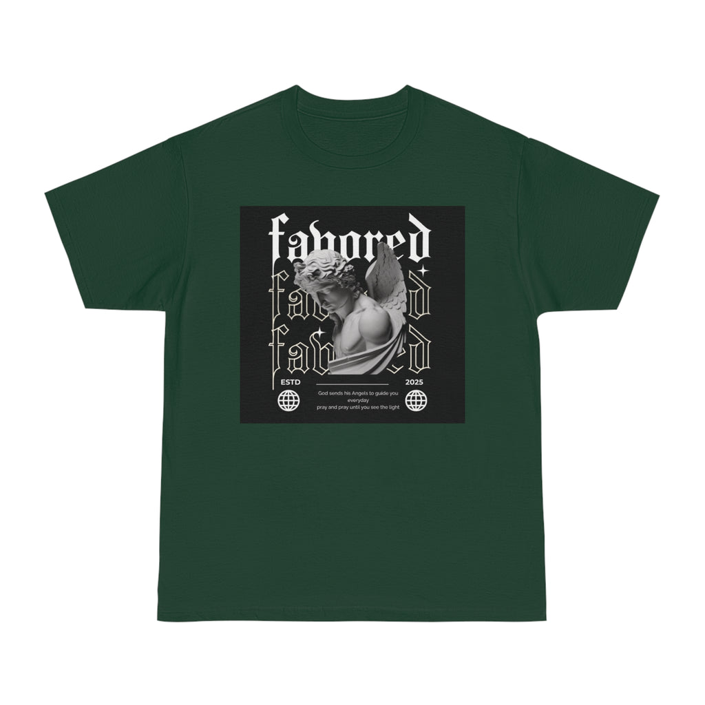Favored Male Graphic T-Shirt - Stylish and Inspirational Apparel