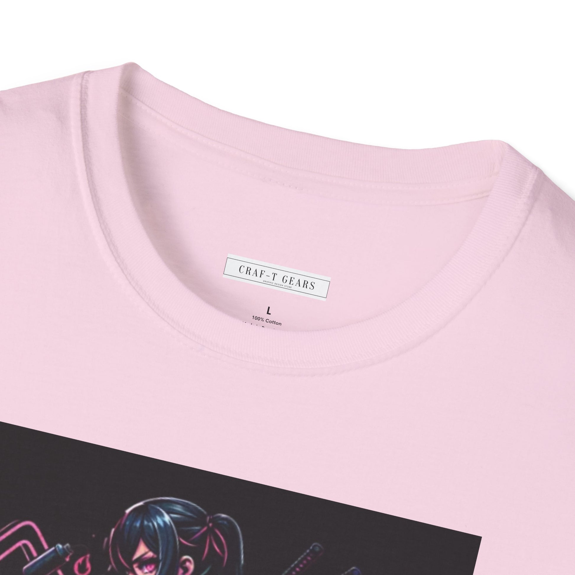 Samurai Vibe Women Softstyle T-Shirt - Perfect for Anime Lovers & Casual Wear