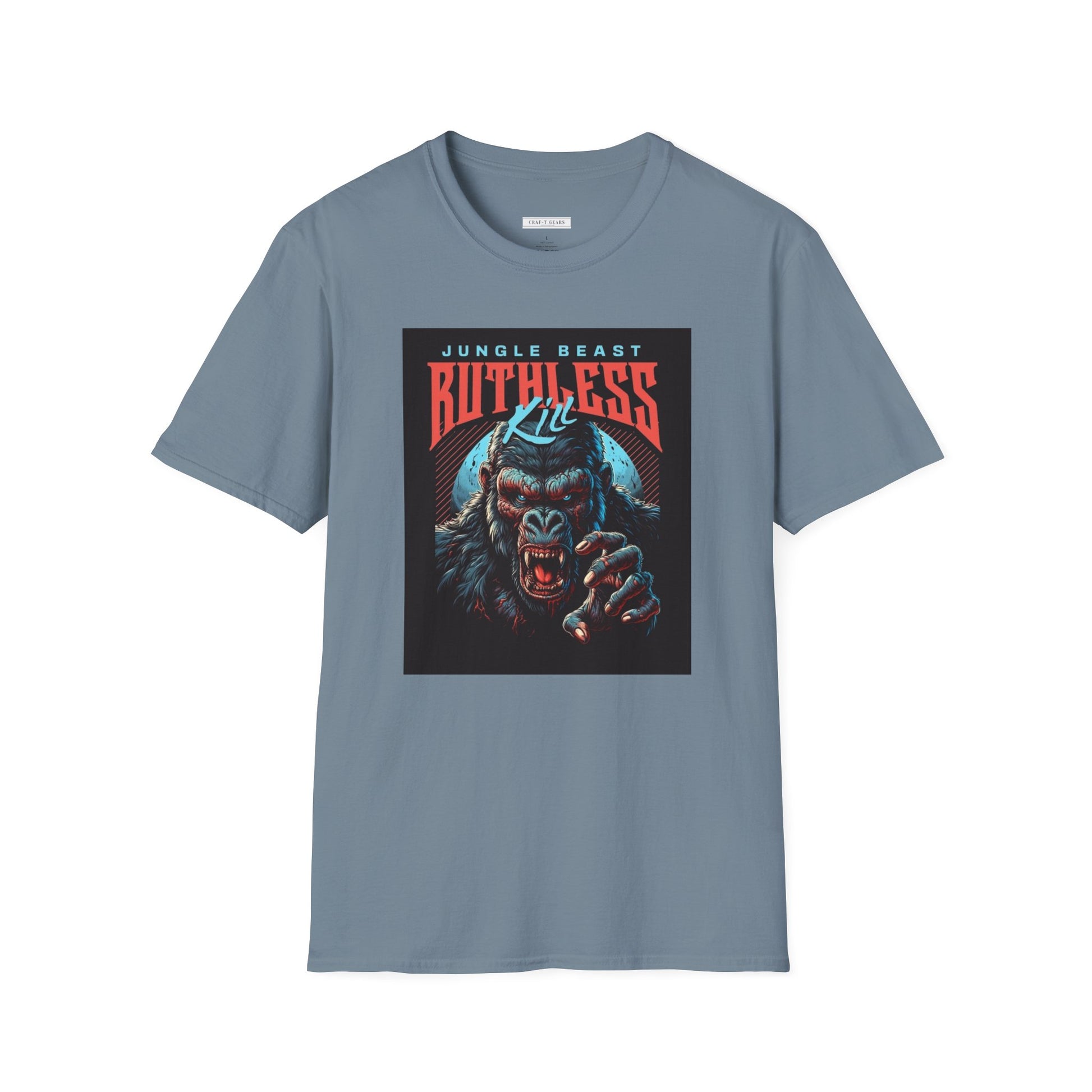 Jungle Beast Graphic T-Shirt - Ruthless Kill Design