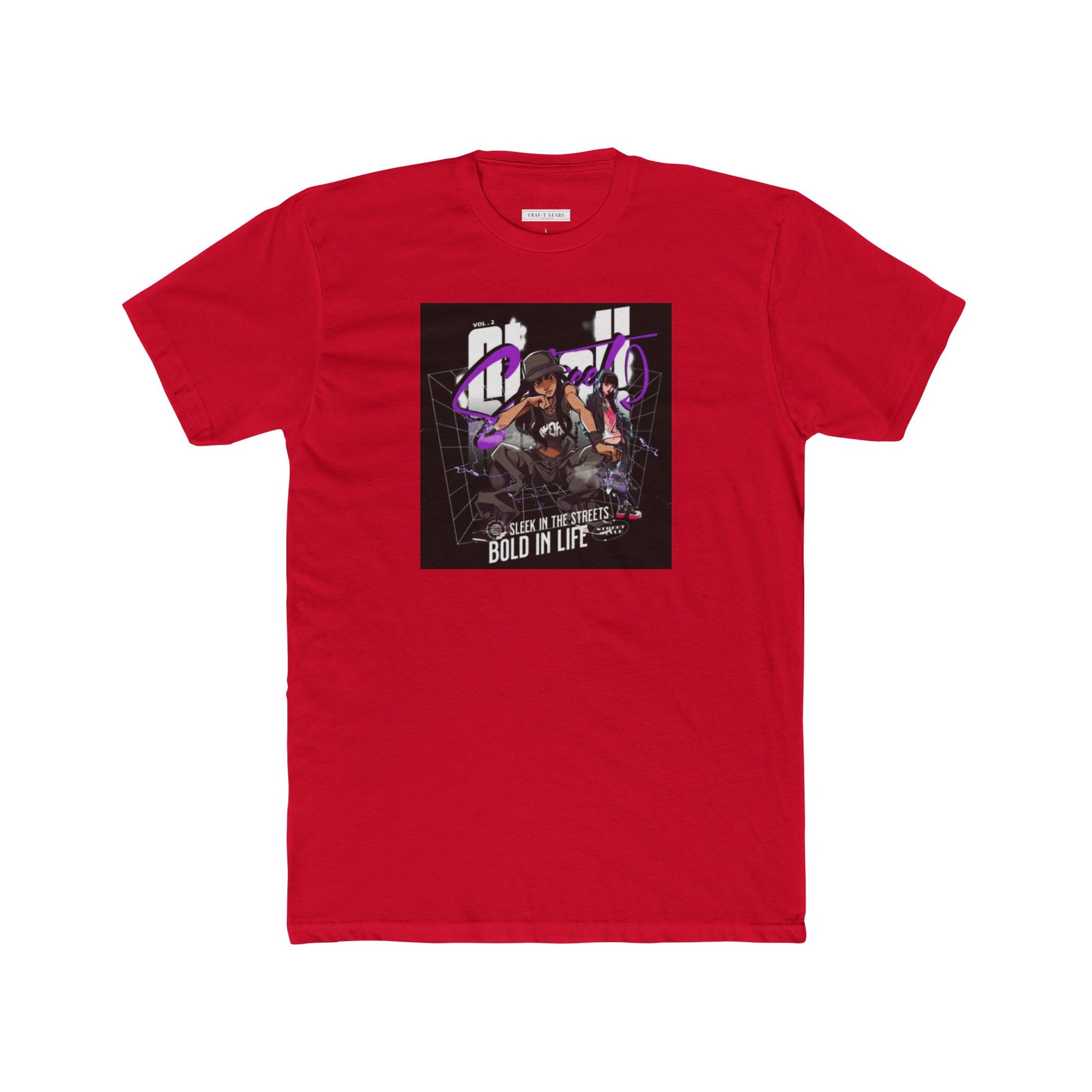Bold in Life Women Cotton Crew Tee - Streetwear Graphic T-Shirt