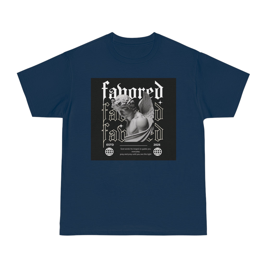 Favored Male Graphic T-Shirt - Stylish and Inspirational Apparel
