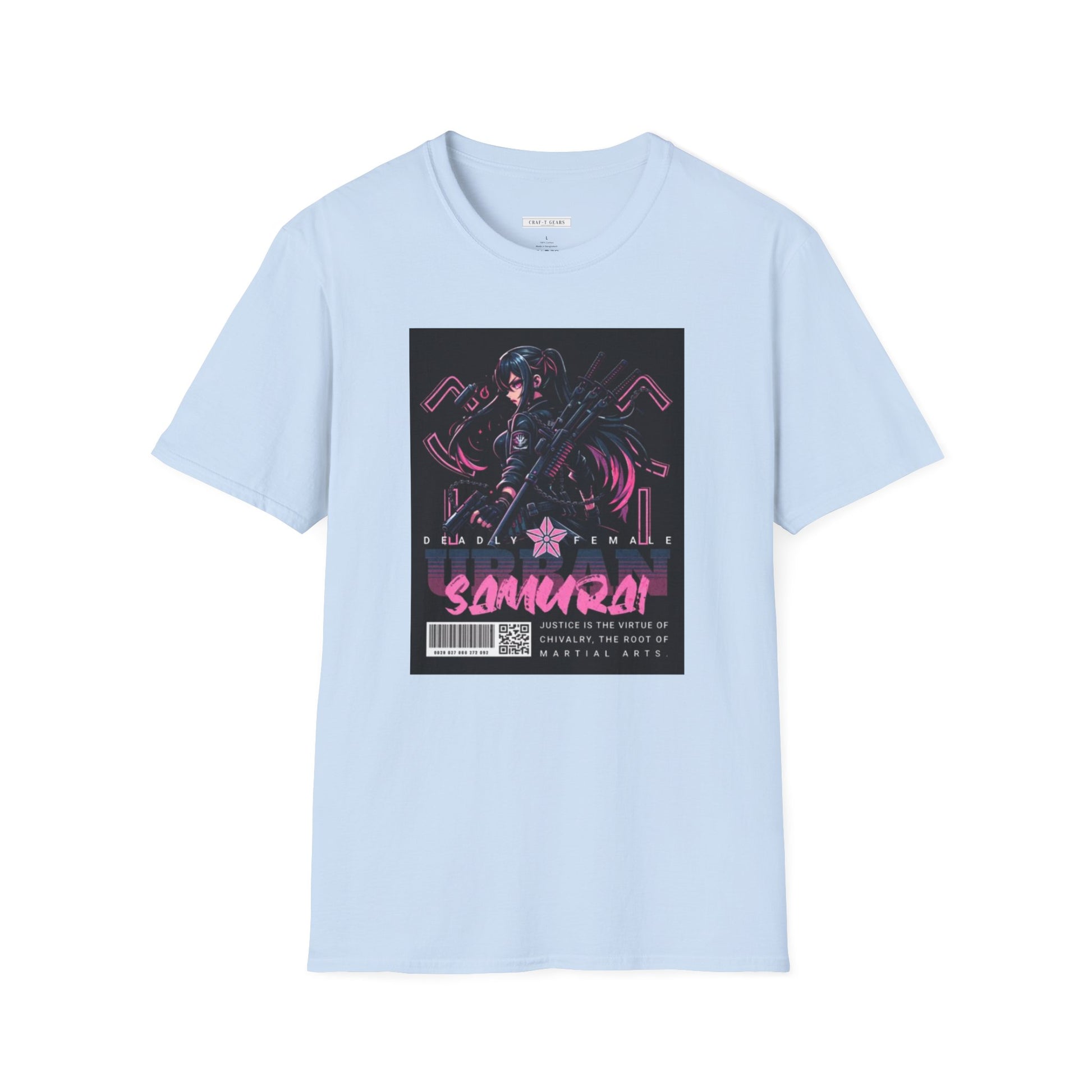 Samurai Vibe Women Softstyle T-Shirt - Perfect for Anime Lovers & Casual Wear
