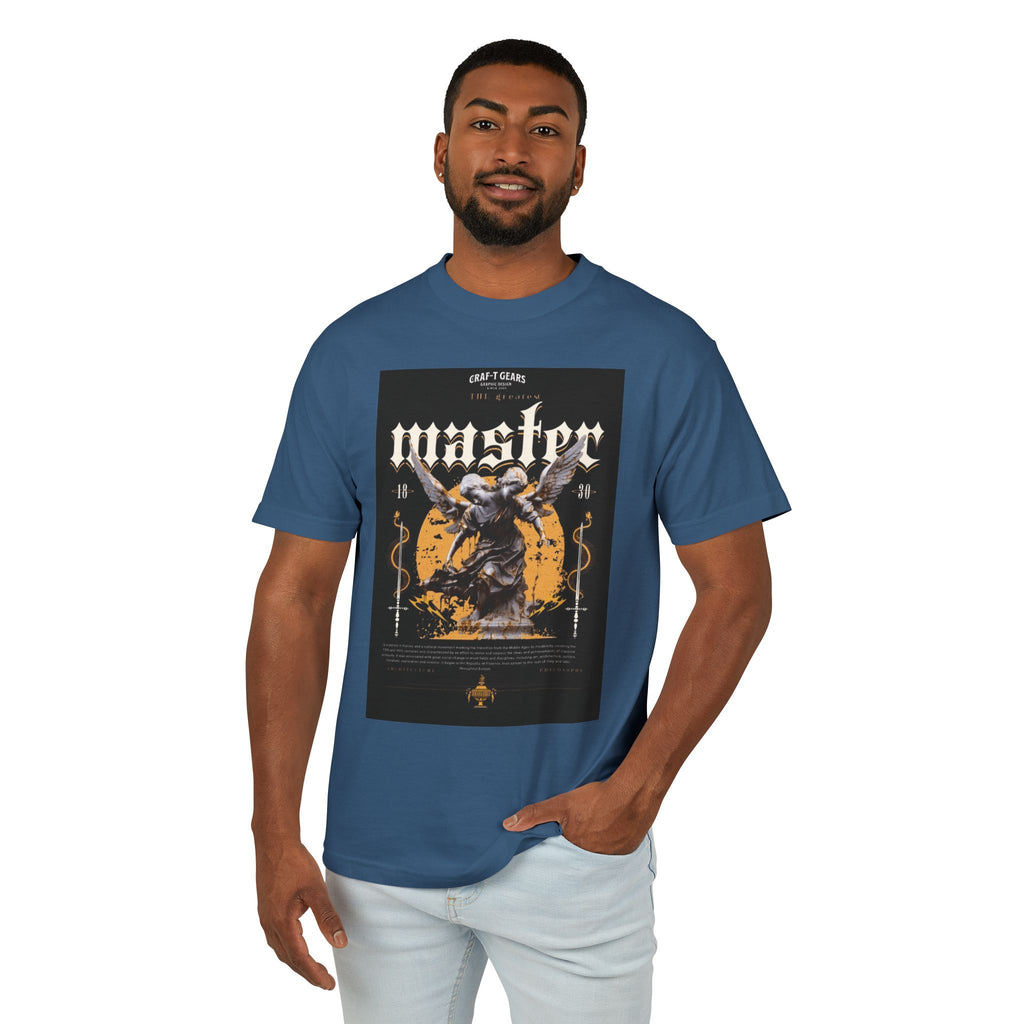 Male Vintage Graphic Tee - 'Wasted' Design for Casual Style