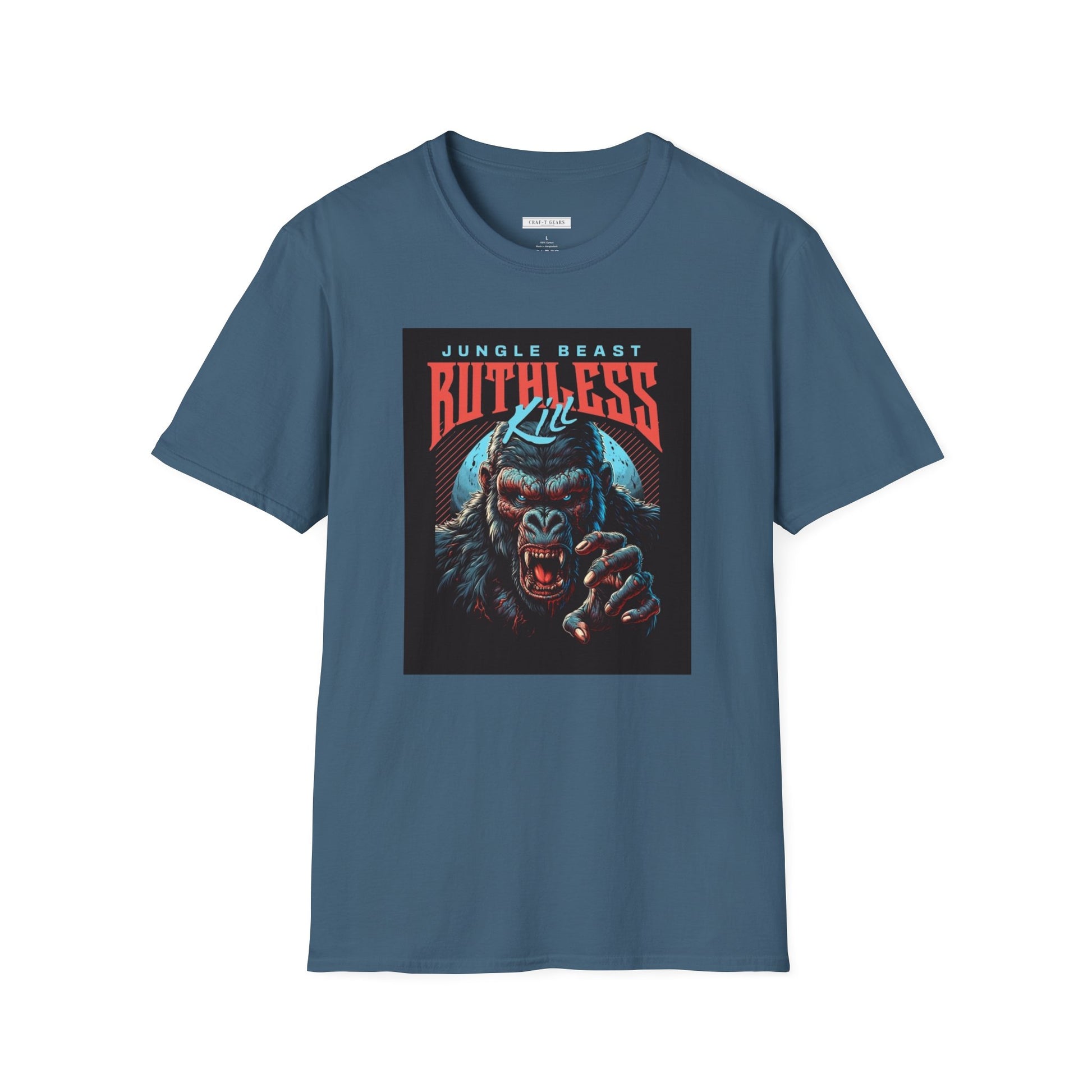 Jungle Beast Graphic T-Shirt - Ruthless Kill Design