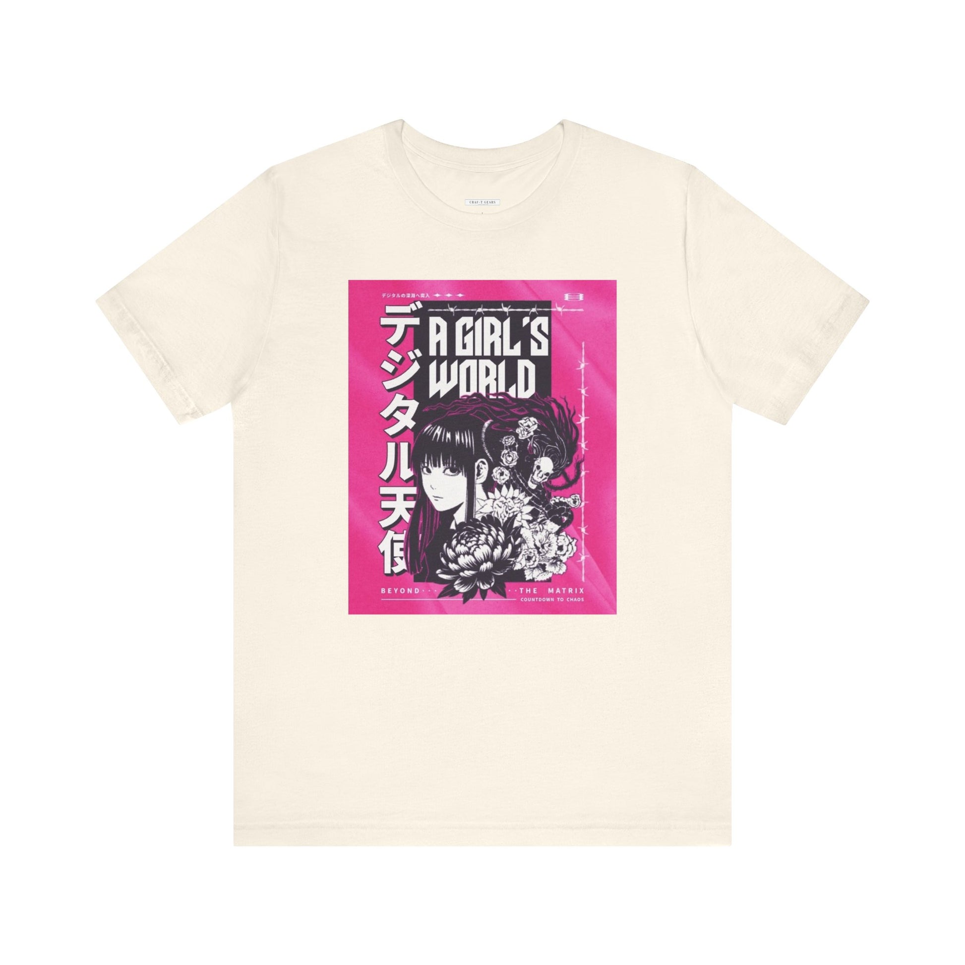 A Girl's World Graphic Tee - Women Short Sleeve T-Shirt