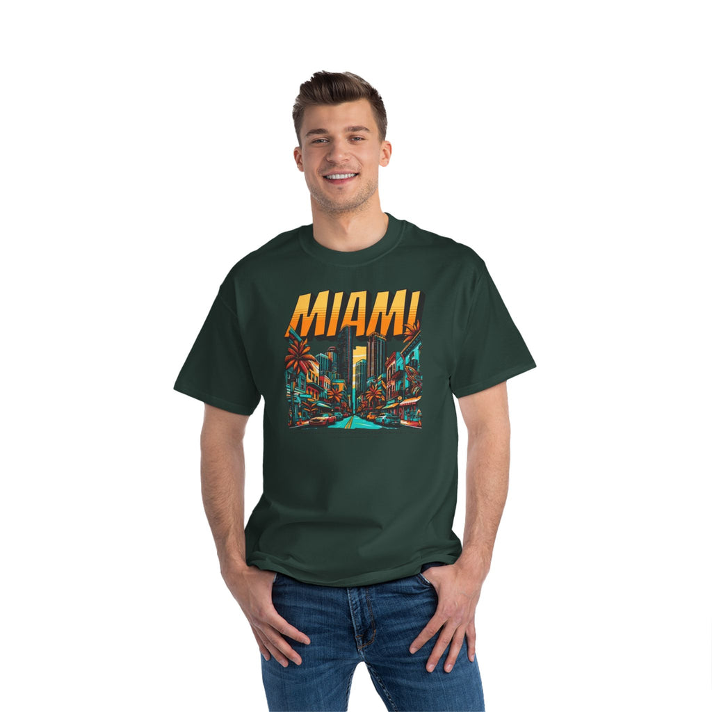 Miami Vintage Graphic T-Shirt - Perfect for Summer Adventures