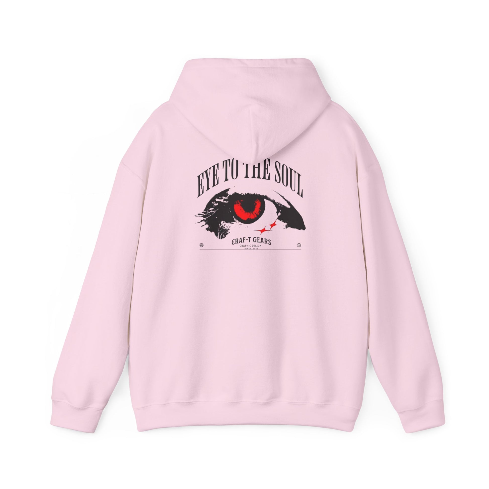 Men Heavy Blend™ Hooded Sweatshirt - 'The Eyes Tell a Story' Design