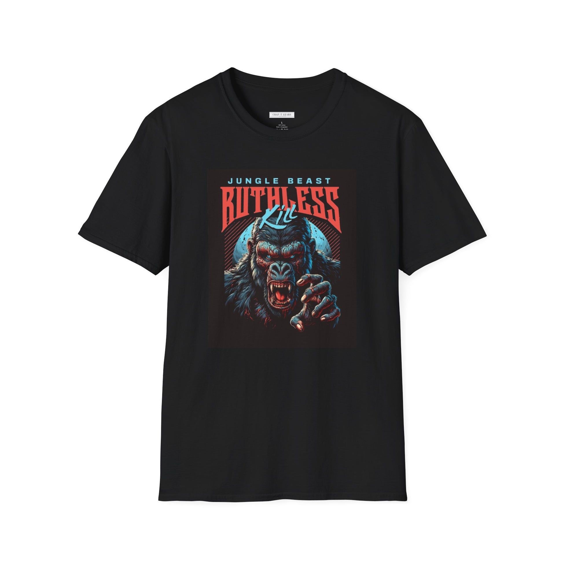 Jungle Beast Graphic T-Shirt - Ruthless Kill Design
