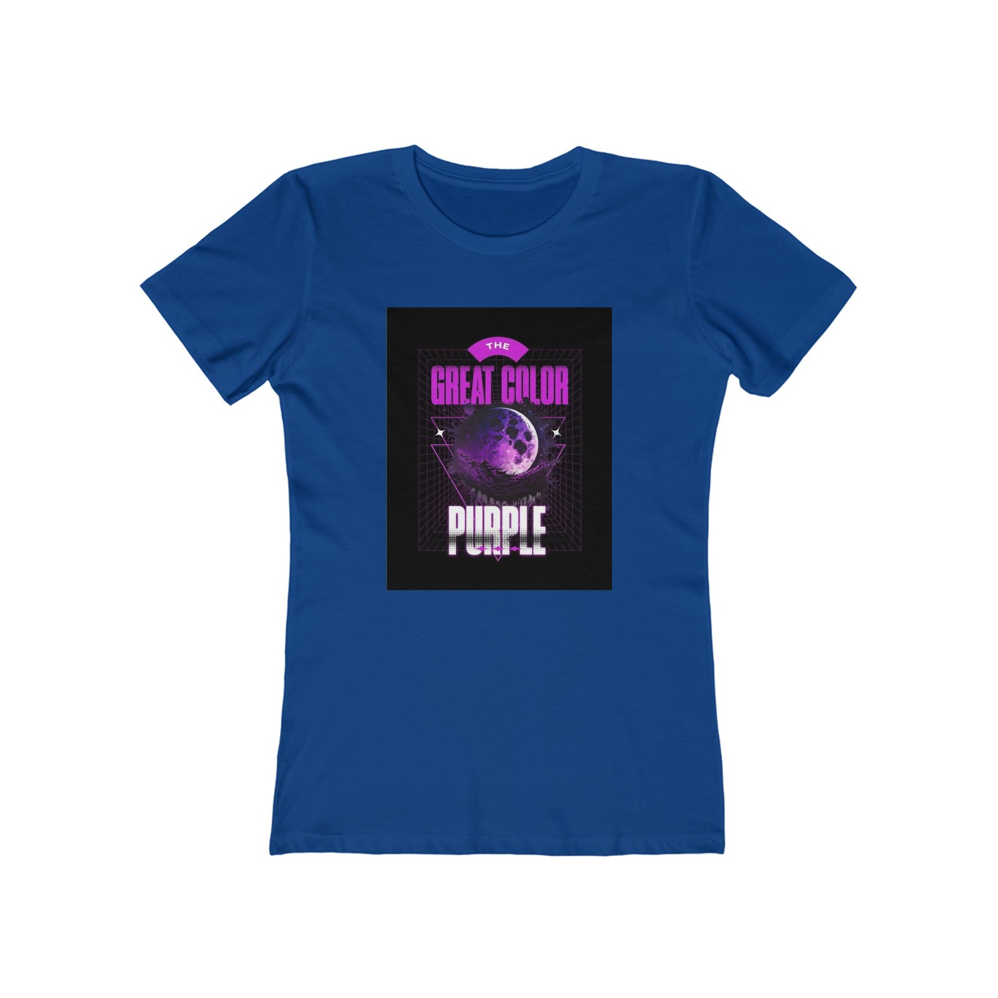 The Great Color Purple Women's Boyfriend Tee - Casual Graphic T-Shirt